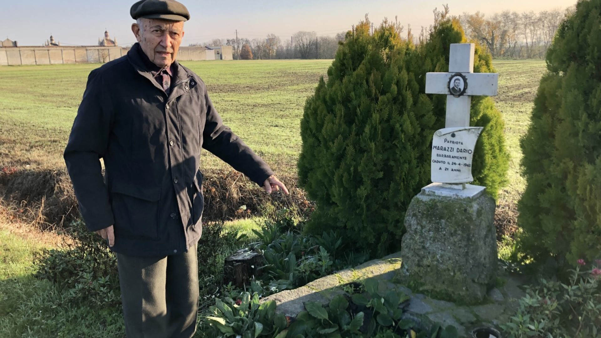 A Sarmato vandalizzato il cippo dedicato al partigiano Dario Marazzi