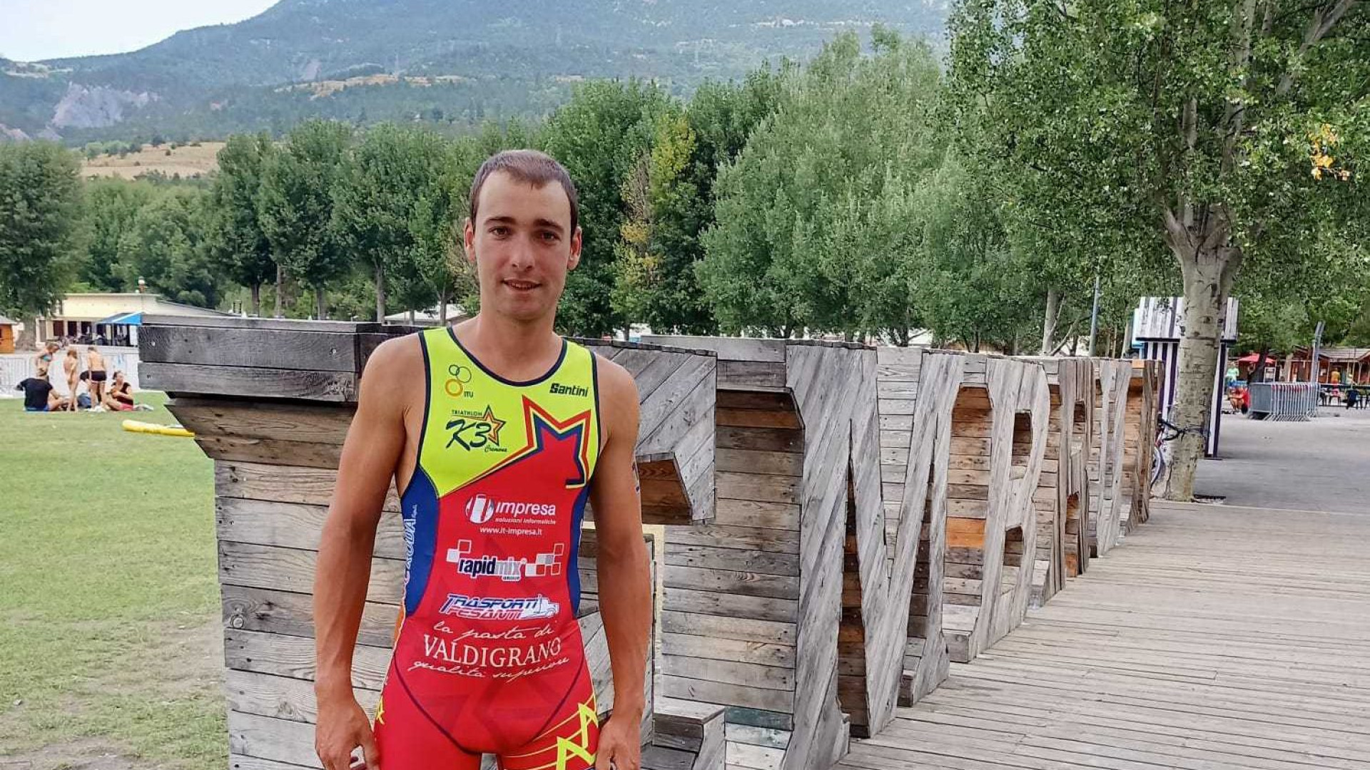 Il piacentino Francesco Gualtieri primo tra gli italiani al triathlon di Embrun