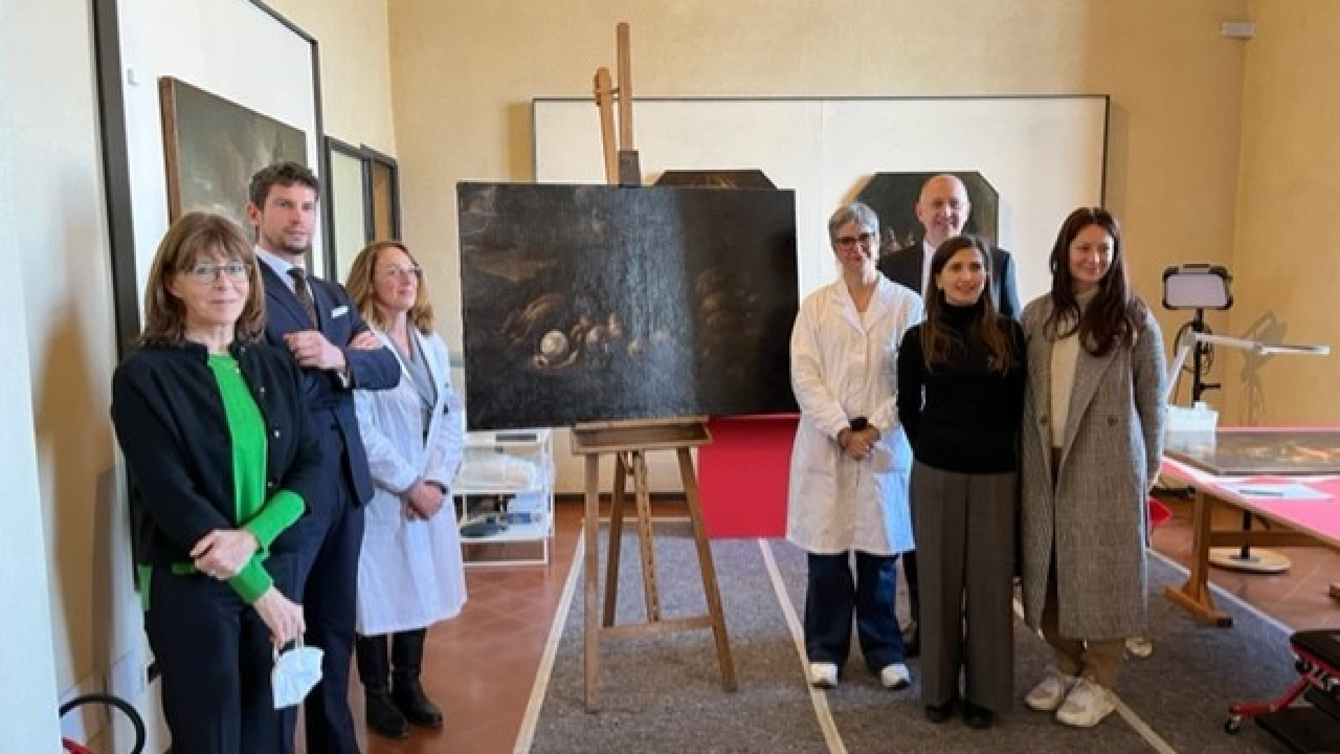Iniziato il restauro delle opere di Felice Boselli. "Sarà possibile visitare i lavori"