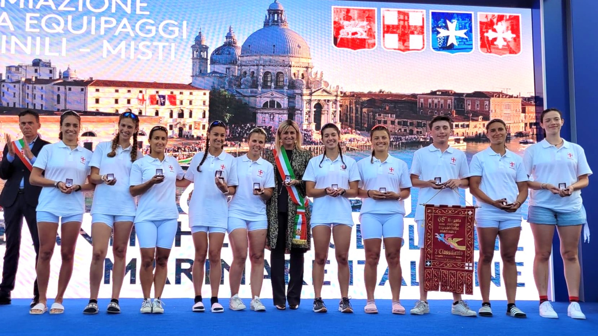 Regata storica di Venezia: tra le vincitrici anche un'atleta piacentina