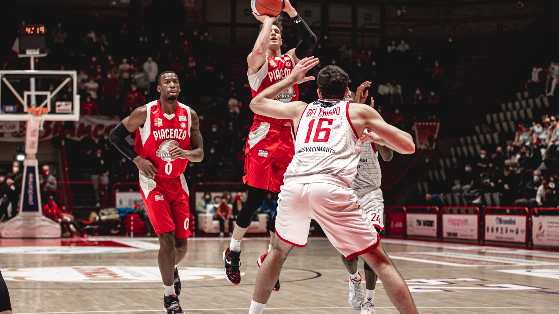 La Bakery parte male e non si rialza più: a Pistoia sconfitta 89-76