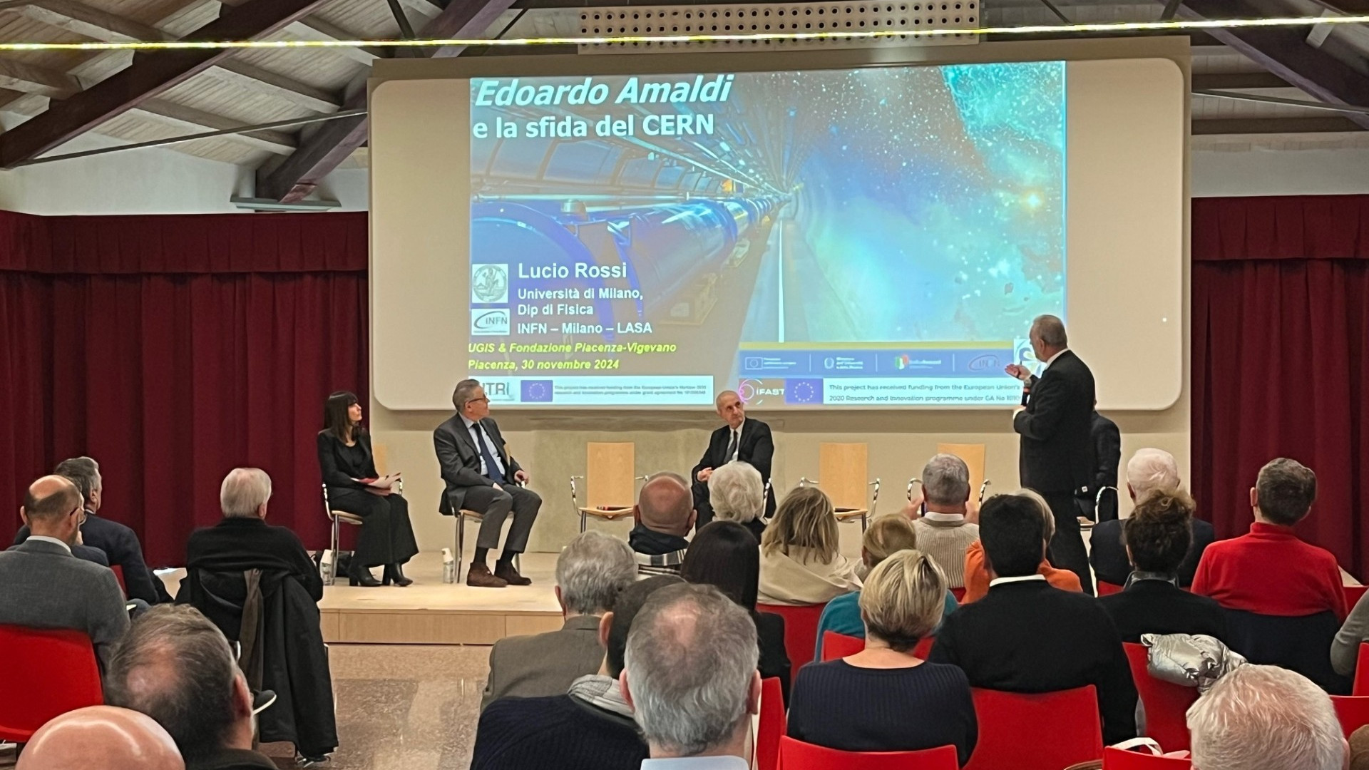 Informazione e futuro, a Xnl il ricordo di Amaldi: "Ha saputo unire le persone"