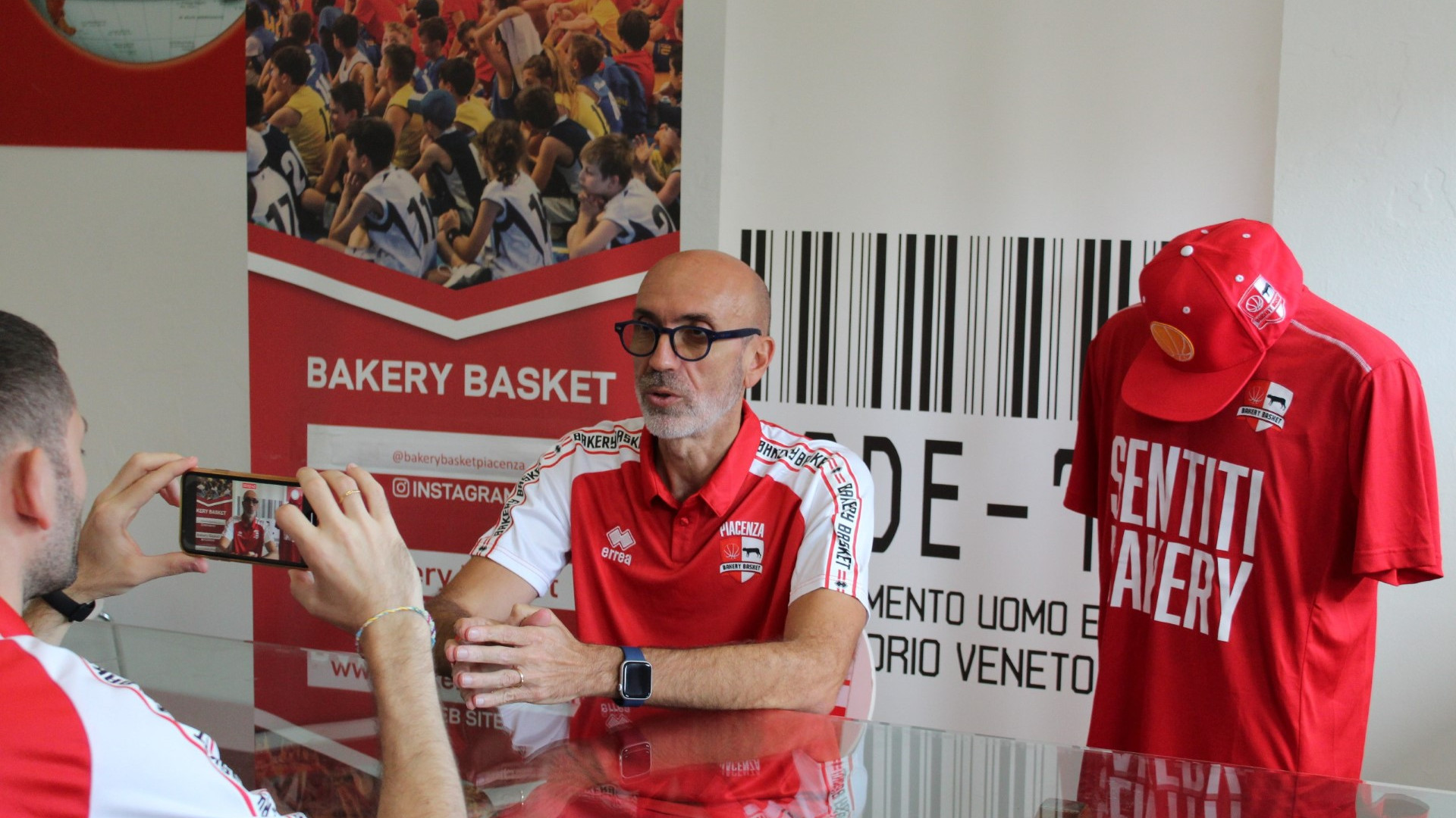 Bakery Piacenza presenta il coach Giorgio Salvemini. Esordio il primo ottobre