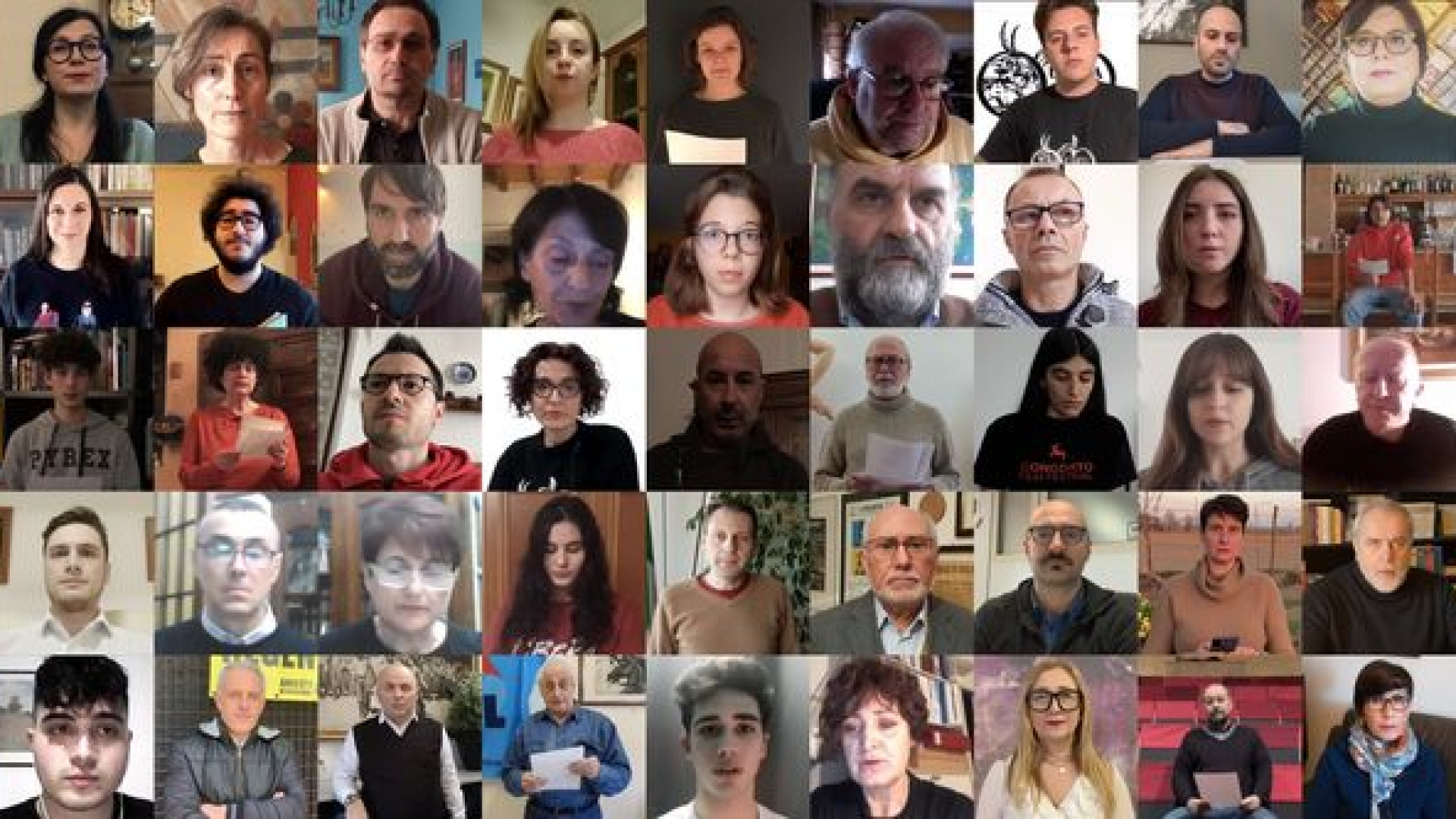 Giornata in memoria delle vittime di mafia, reading collettivo di Libera