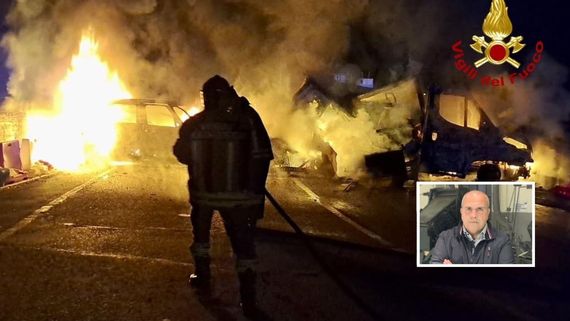 Il primo ad arrivare sul colpo da un milione di euro: "Scena apocalittica, minuti di paura"