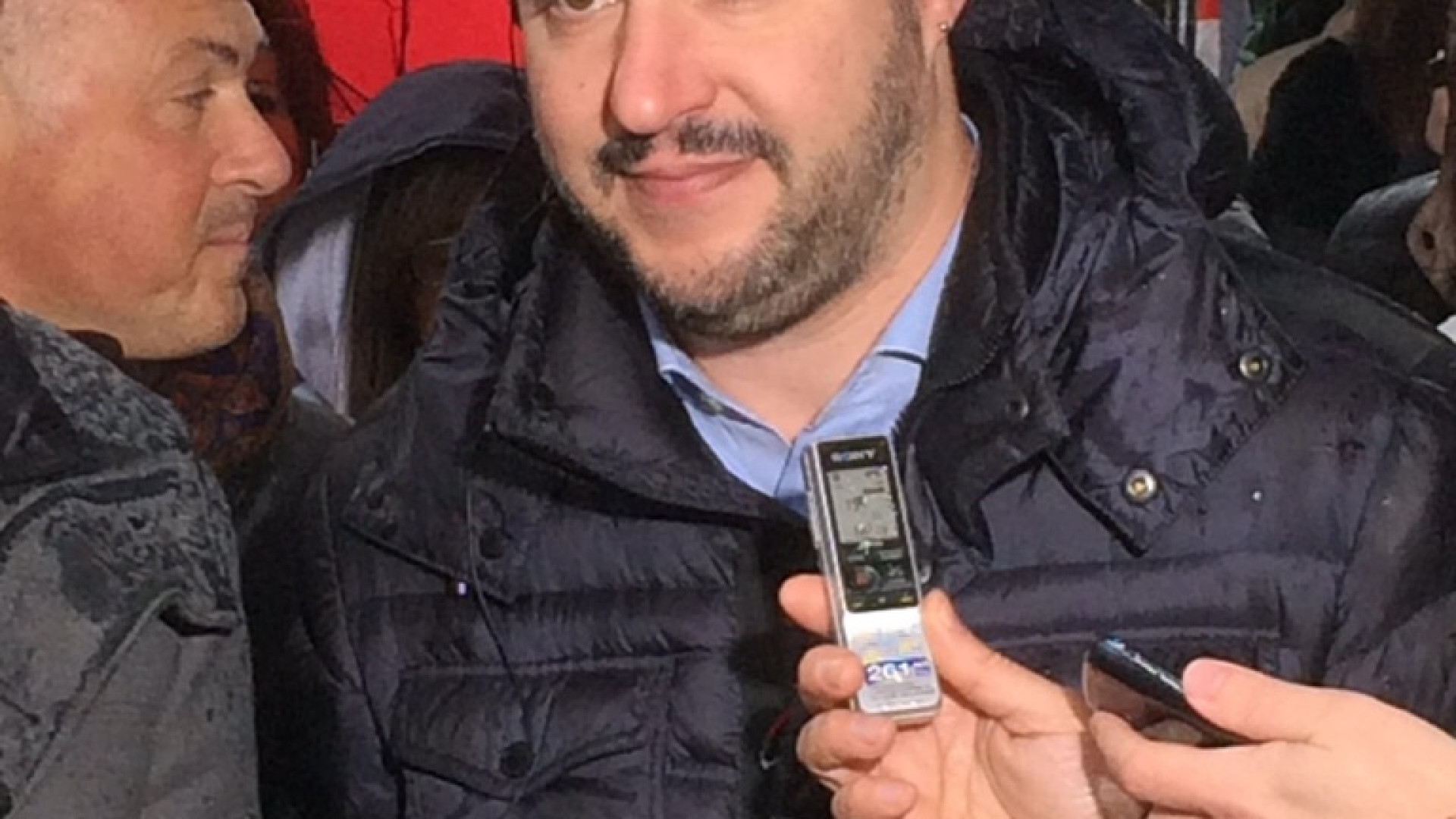 Cortemaggiore, Salvini attacca Renzi e il Milan di Inzaghi: "Il più triste"