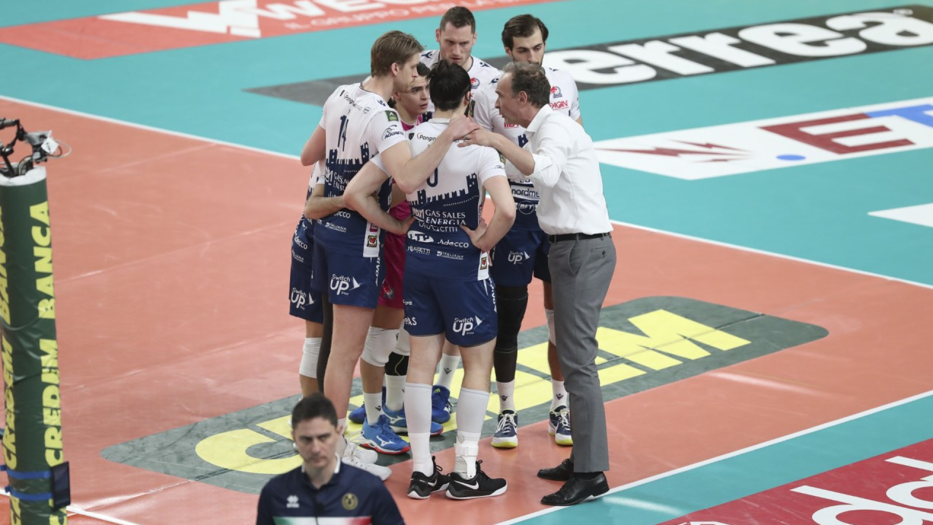 Trento non lascia scampo alla Gas Sales: 3-0 e addio play off scudetto per i biancorossi