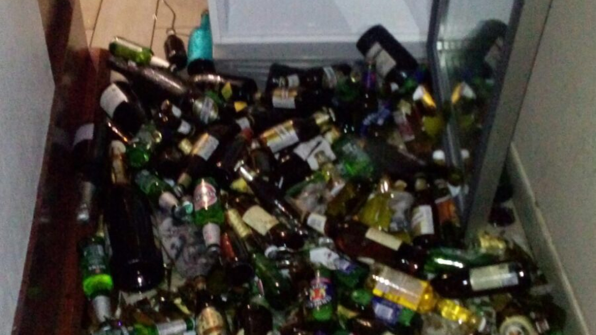 Rivergaro, razzia al bar. Nella fuga i malviventi rovesciano frigo pieno di bottiglie