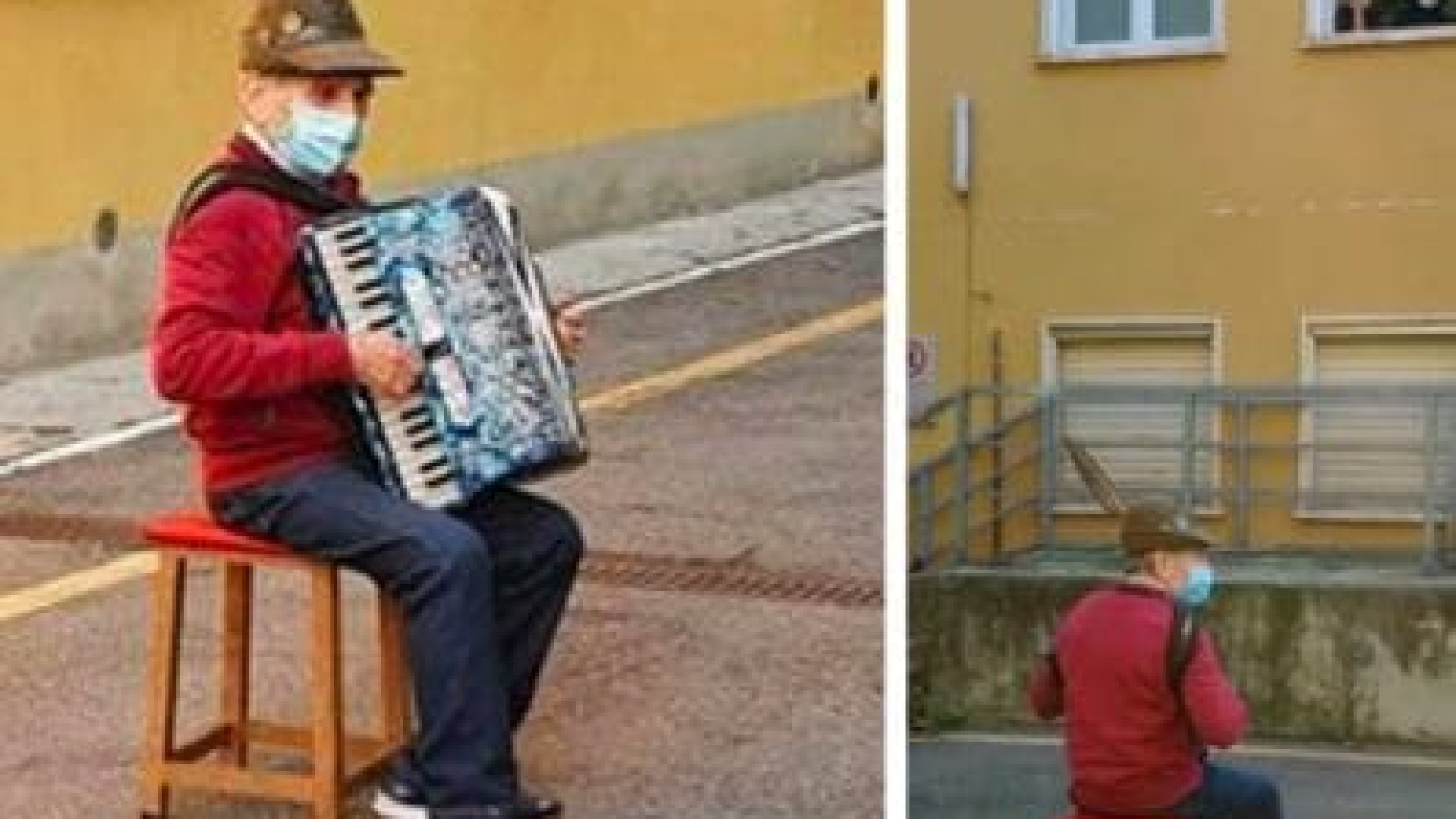 Eseguì una serenata per la moglie in ospedale, Bozzini “Castellano dell’anno“