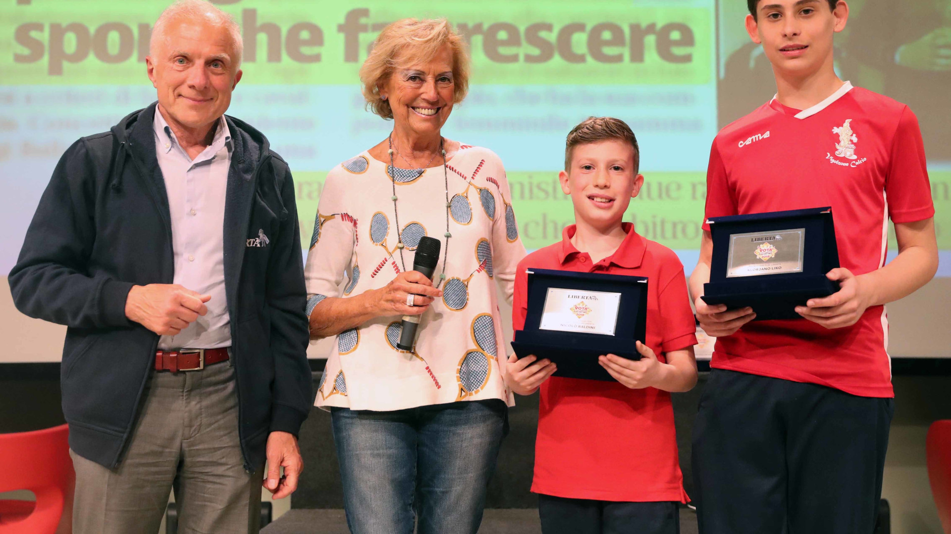 "Vota il campione": tutti i premiati e le foto dei vincitori