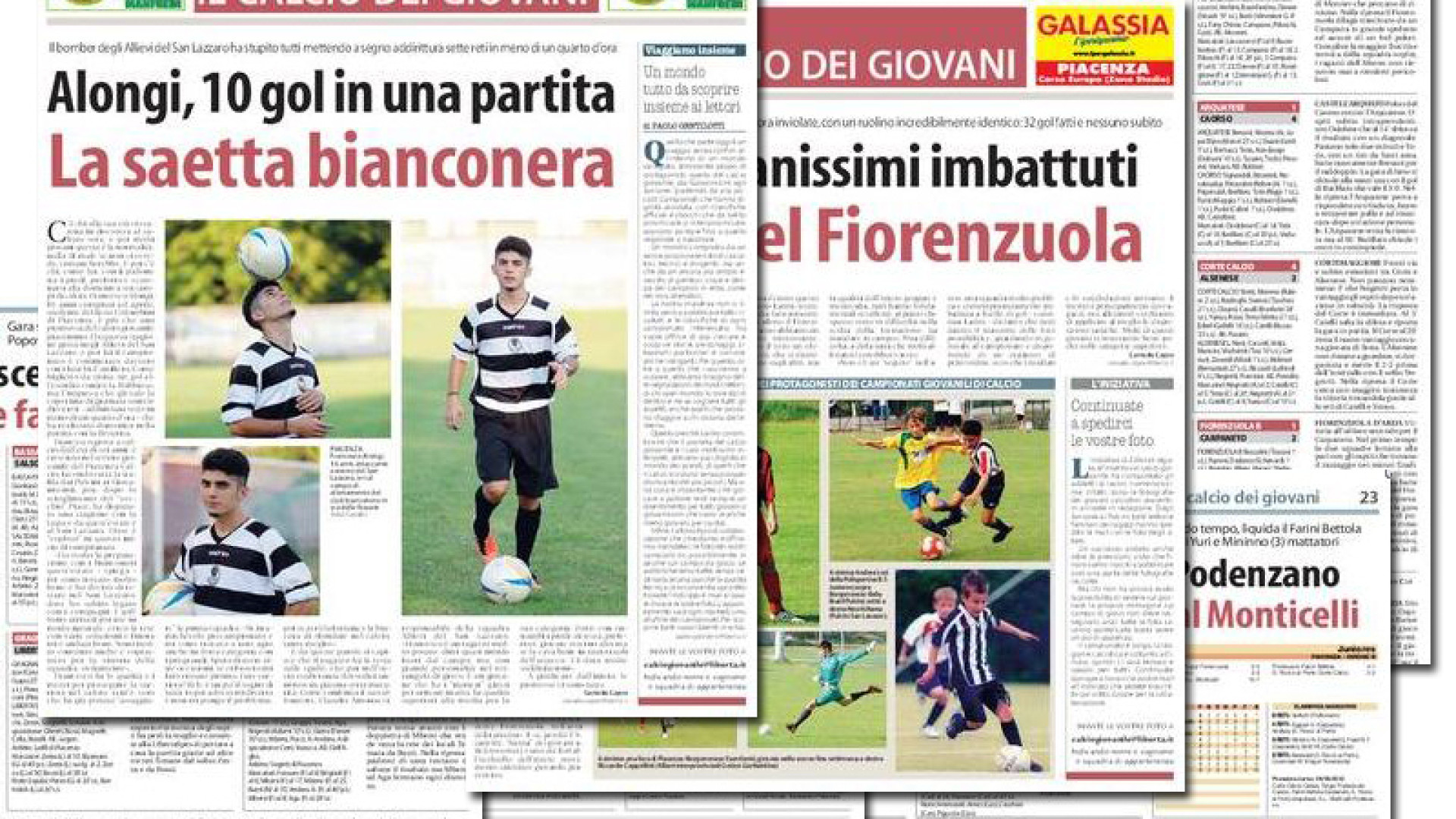 Calcio dei giovani protagonista domani su Libertà. Ogni martedì un inserto
