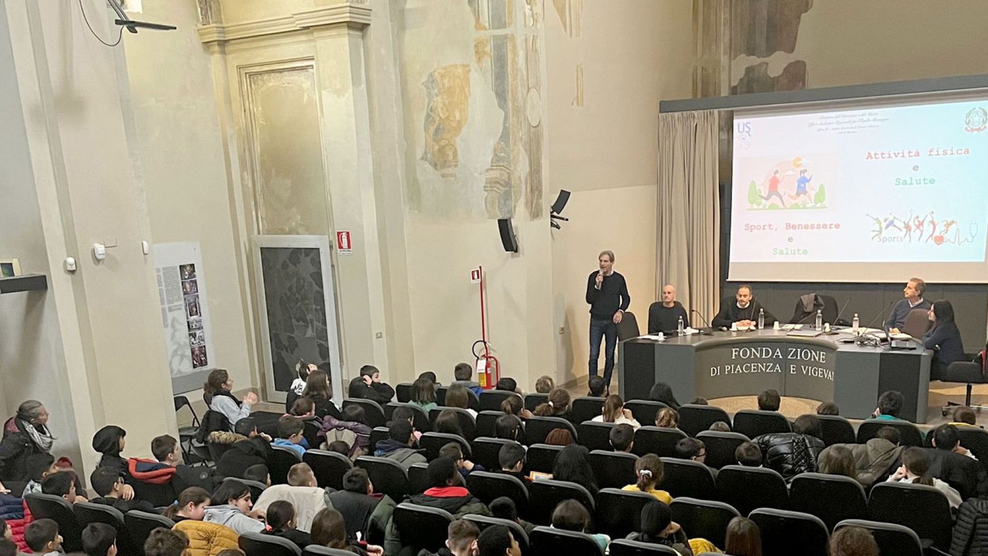 Oltre 500 studenti a lezione di salute e sport: l'iniziativa in Fondazione