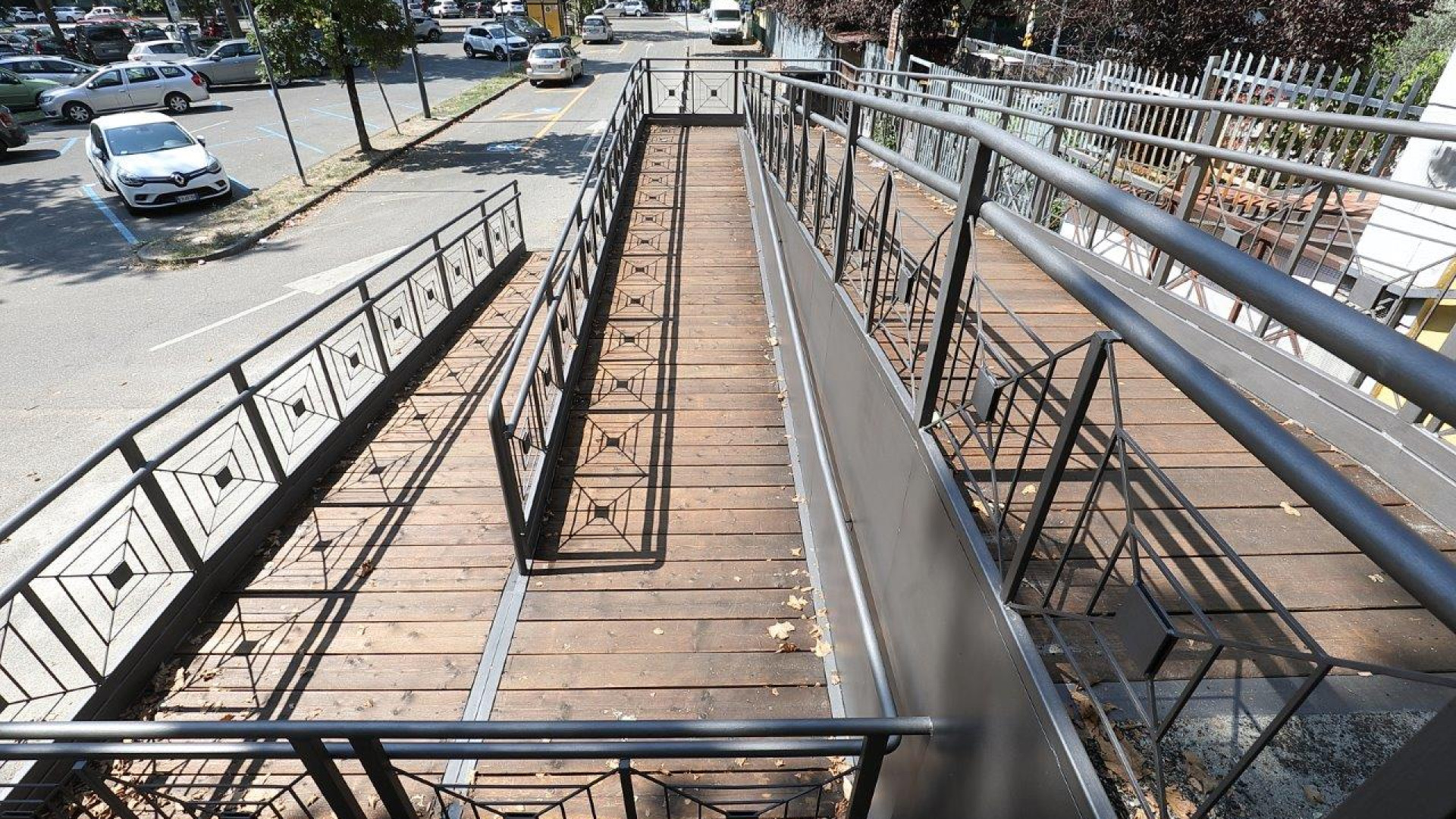 Pubblico Passeggio, terminati i lavori alla rampa d'accesso