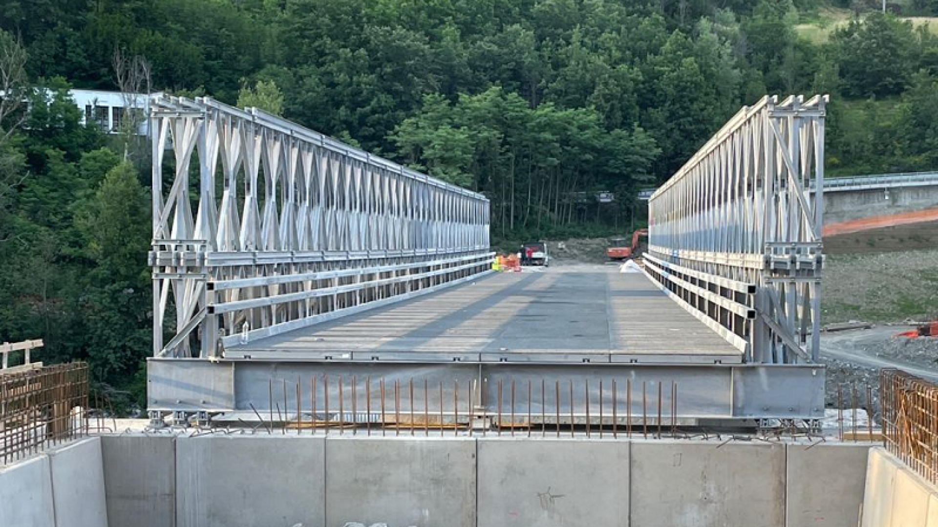 Ponte Lenzino provvisorio, Anas: "Apertura al traffico la settimana prossima"