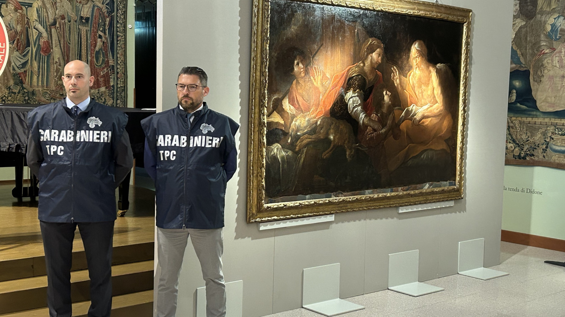 Rubata nel 1978, tela torna alla Galleria Alberoni dopo 46 anni: ritrovata dall'Arma