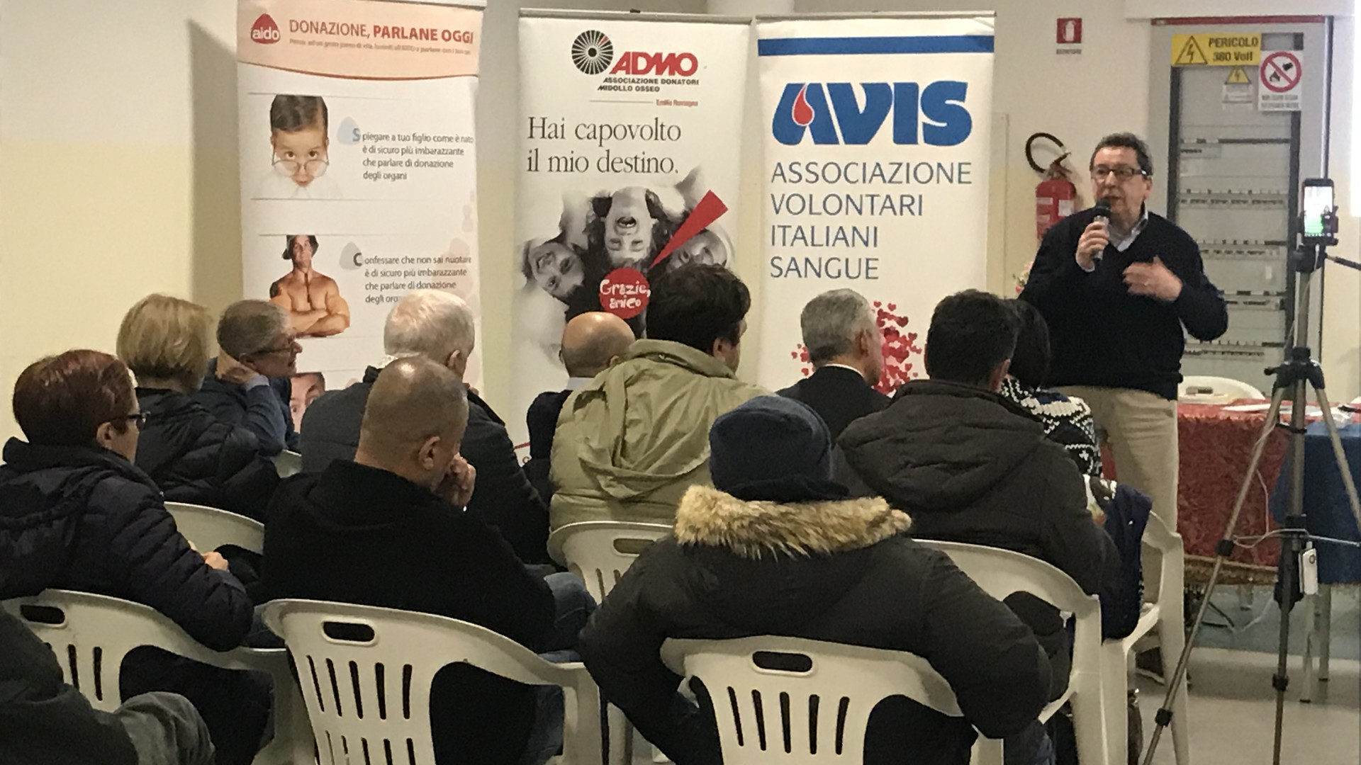 Incontro con Avis, Aido e Admo. Nascerà la settimana del dono