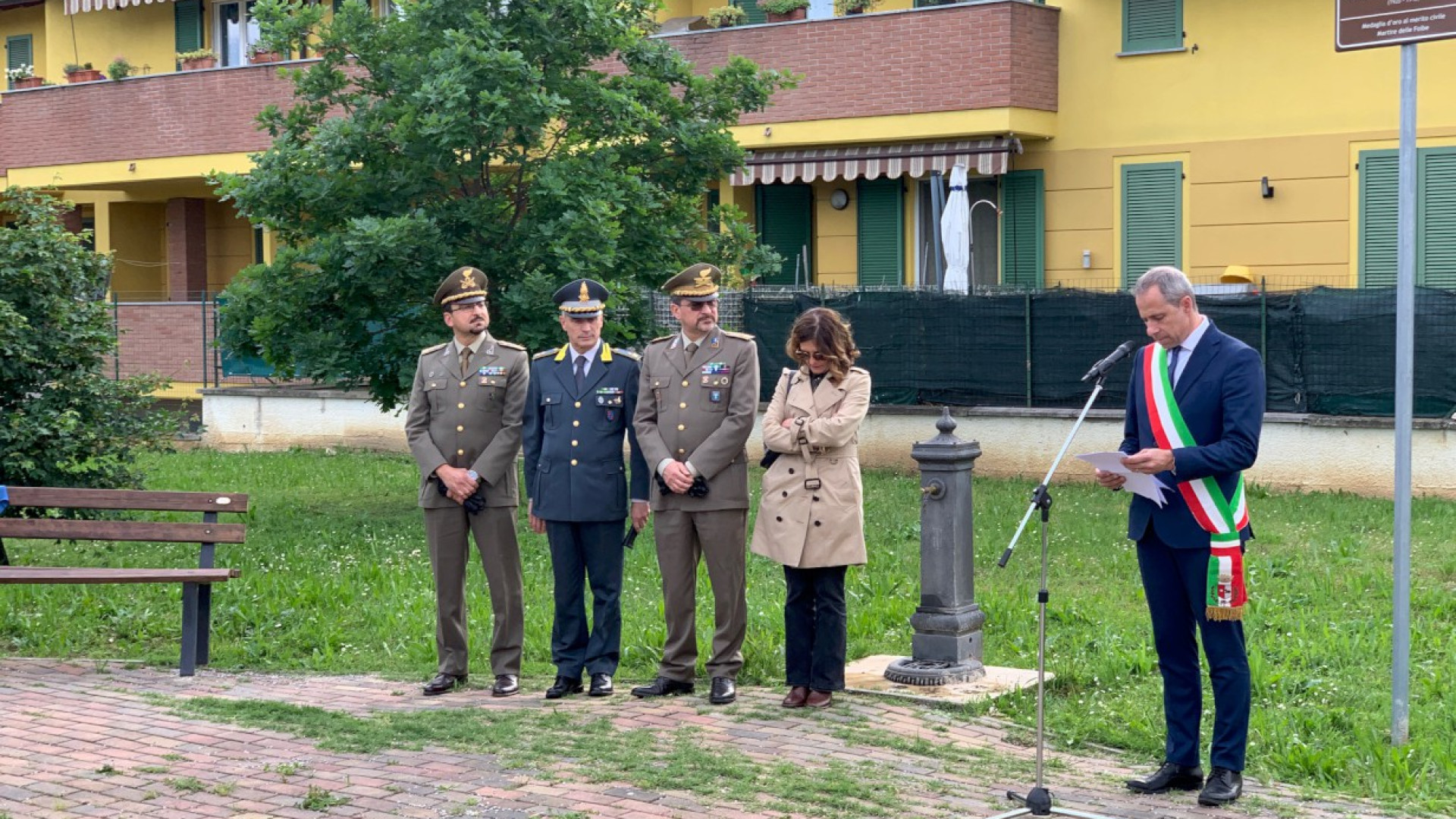 Vittime delle marocchinate, una targa ai giardini “Norma Cossetto” della Besurica