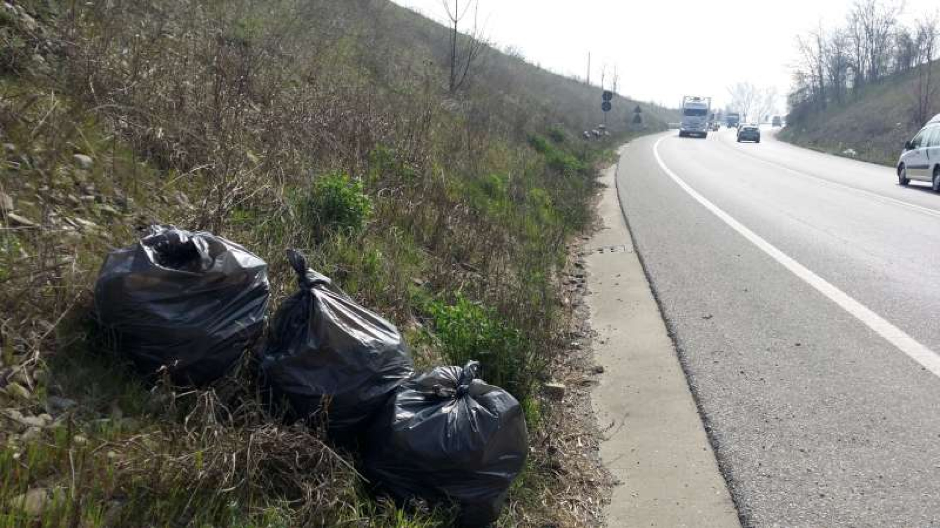 Rifiuti abbandonati in tangenziale: da oggi al via la pulizia straordinaria