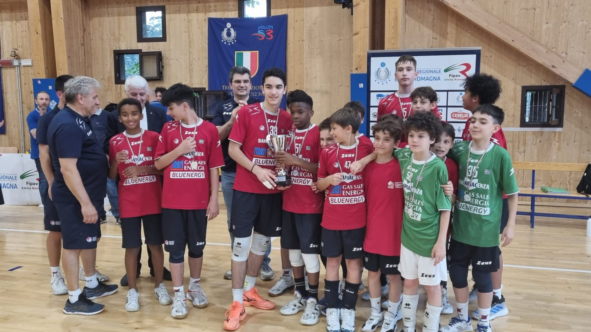 Pallavolo, Piacenza trionfa: l'under 13 della Gas Sales è campione regionale