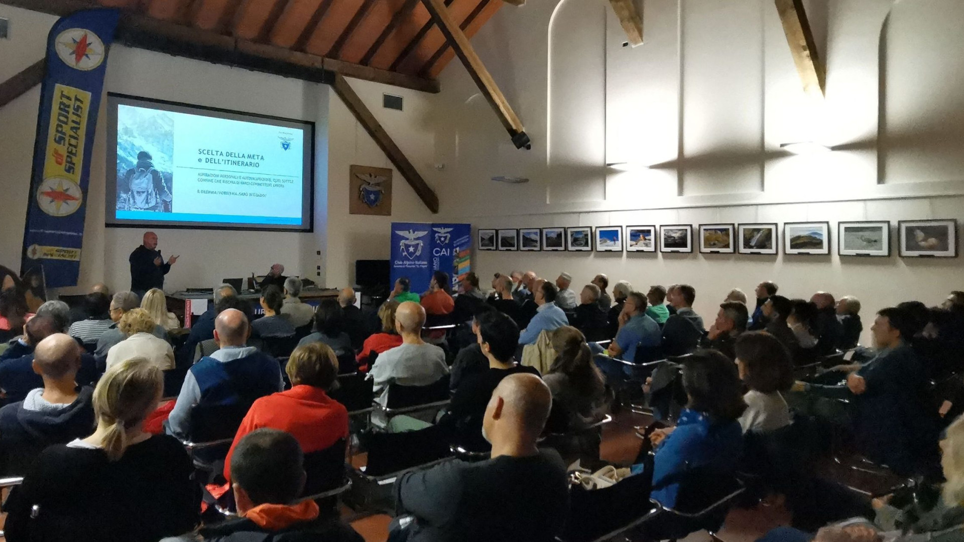 "In montagna l'itinerario va scelto in base al meno allenato del gruppo"