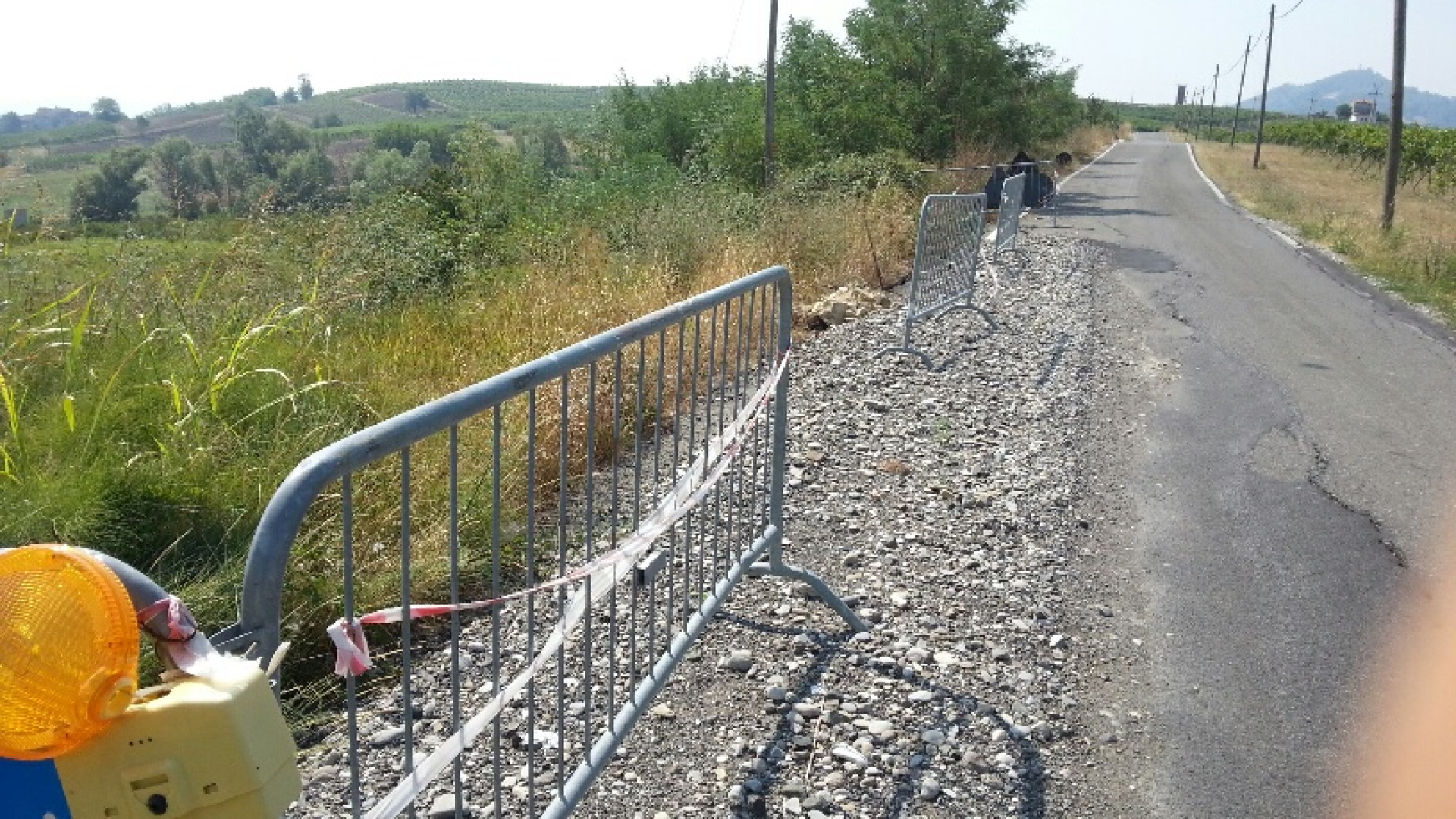 Strade colabrodo tra Ziano e Vicobarone: 30mila euro dalla Provincia