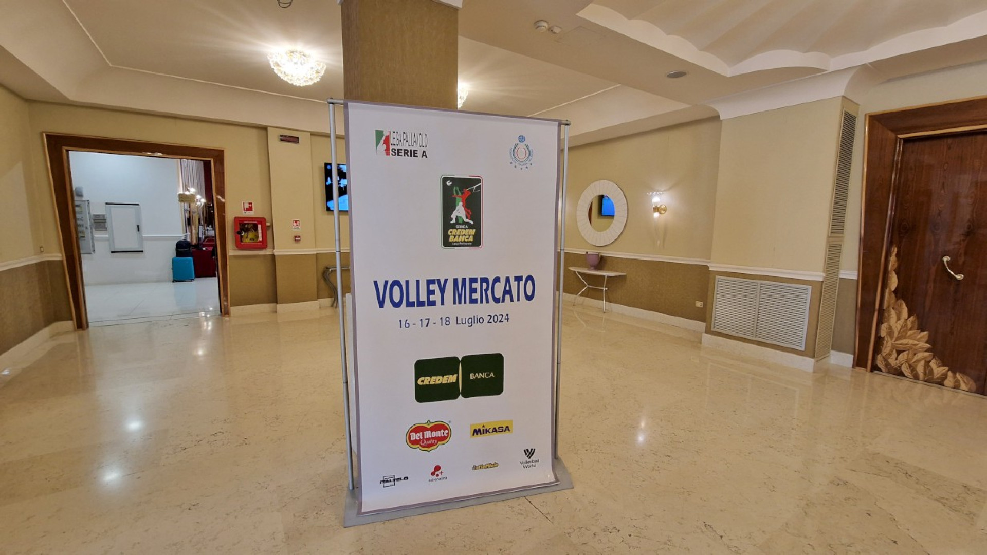 Chiusura del mercato volley, a Bologna la delegazione Gas Sales Bluenergy