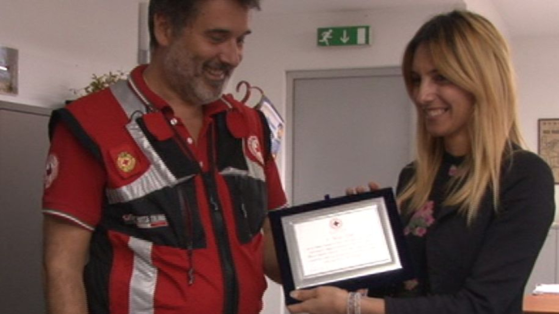 Manovre di disostruzione pediatrica, la Croce Rossa premia Telelibertà