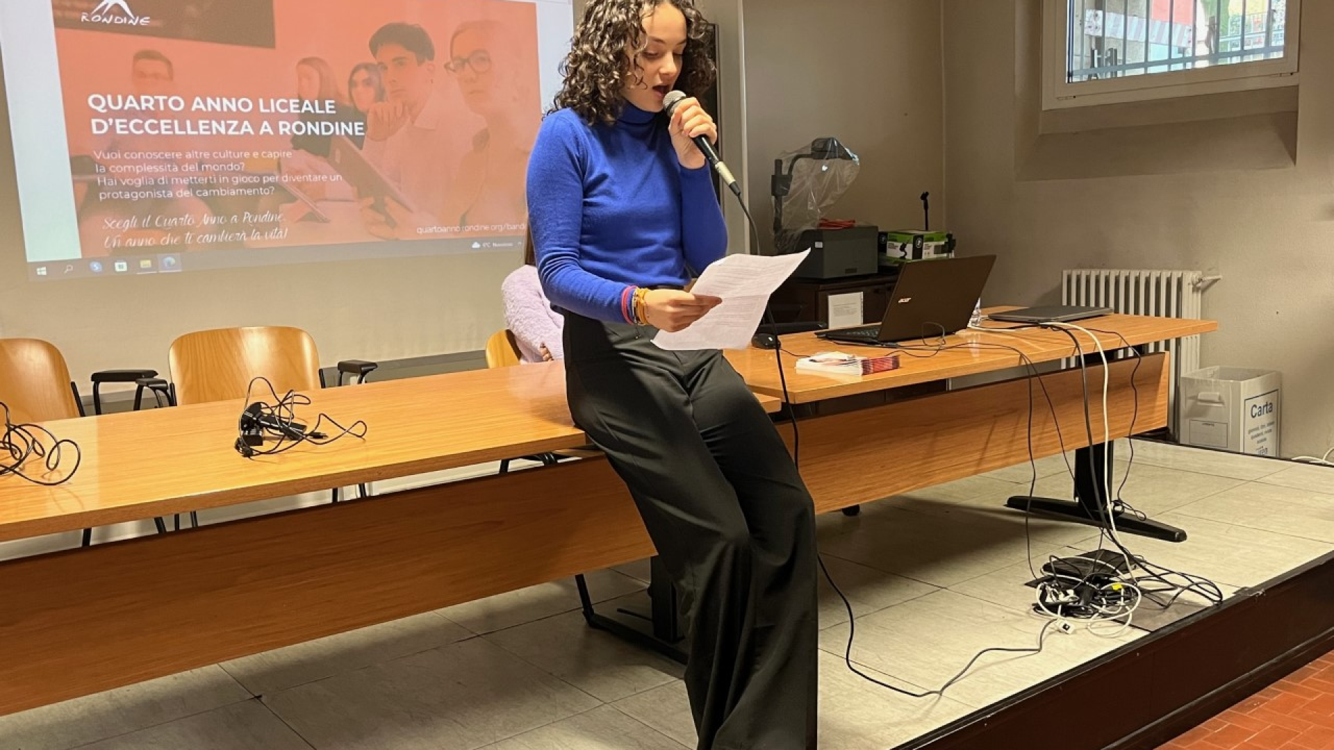 Studentessa del Colombini racconta il suo anno di liceo al "Progetto Rondine"