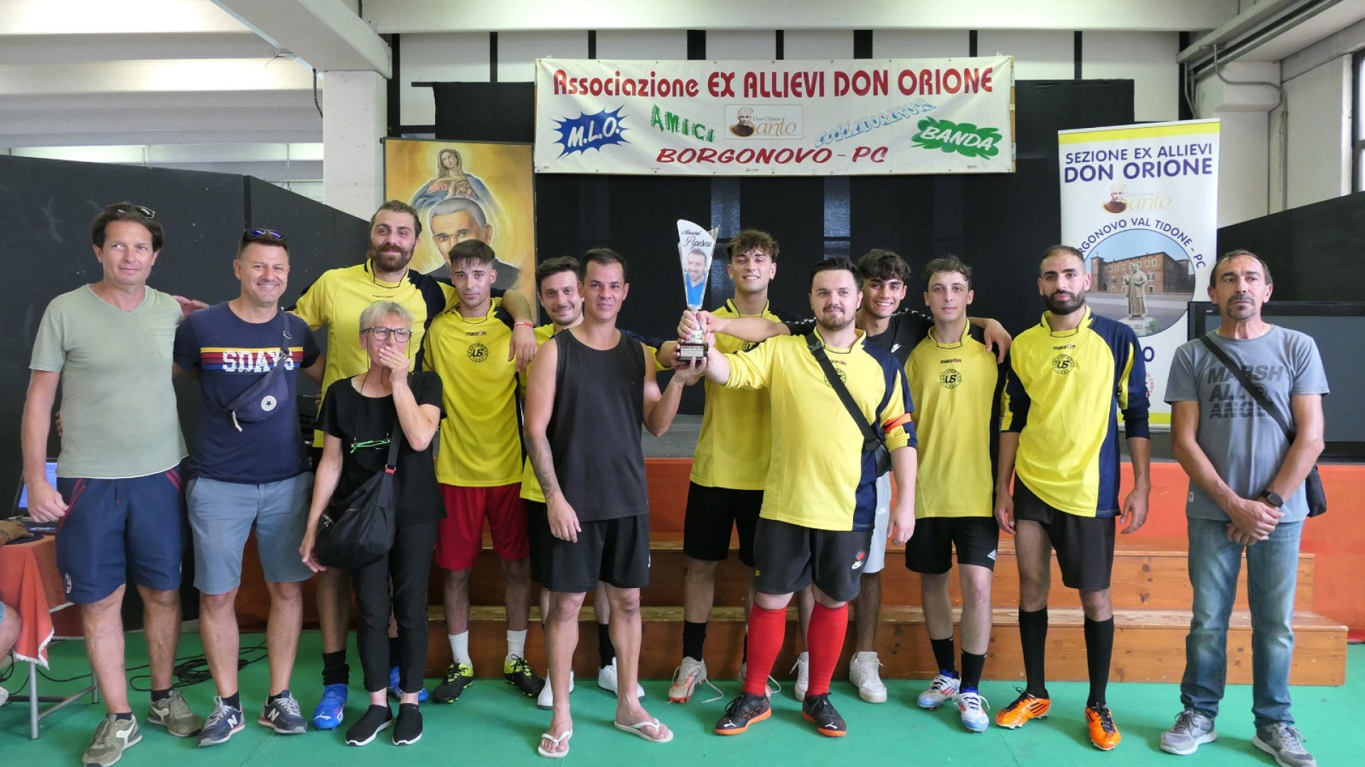 Triangolare di calcio a Borgonovo: ricordato il compianto Sorin