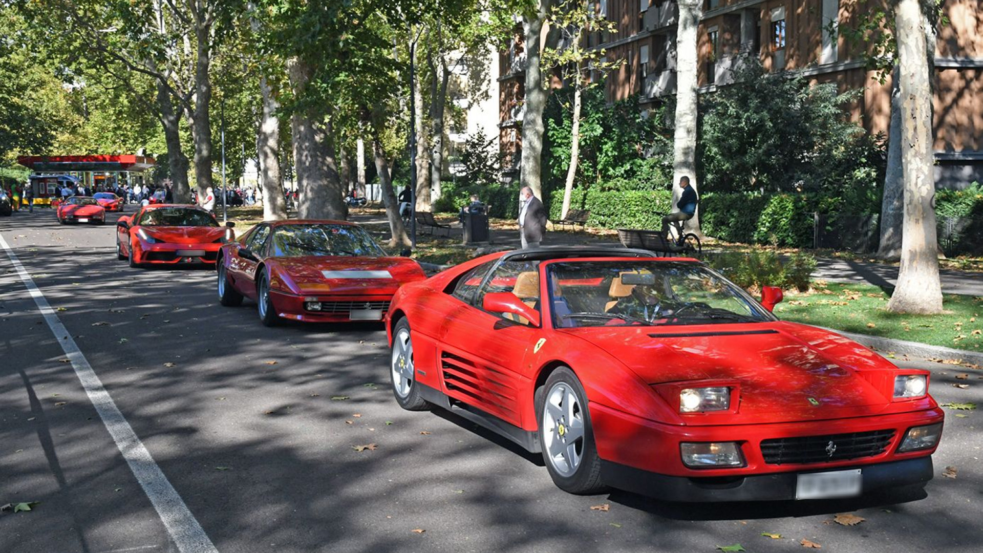 Ferrari in bella mostra sul Facsal: è partita la Coppa d'oro 2020. LE FOTO