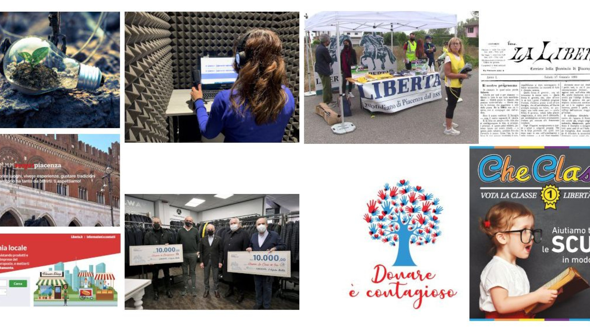 Libertà, un anno di iniziative: dalla solidarietà all'ambiente, dal turismo ai podcast