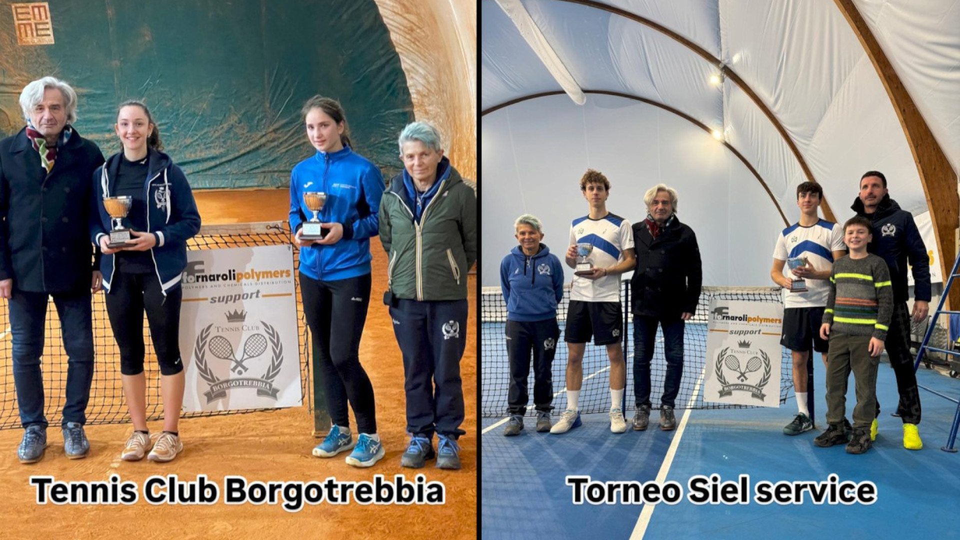 Tennis Club Borgotrebbia, il grande “double” con Alessia Fava e Alessandro Sartori