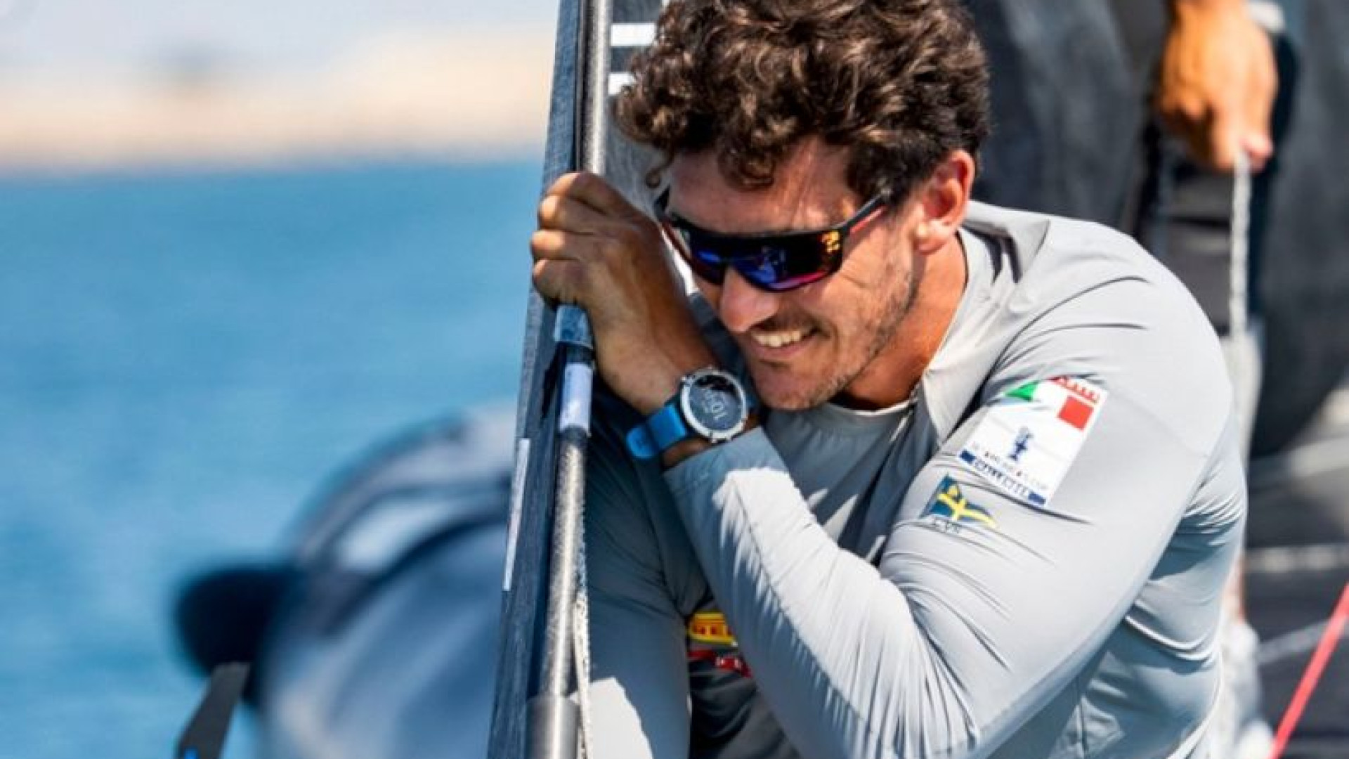 La nuova Luna Rossa salpa |a caccia dell'America's Cup, |a bordo il piacentino Voltolini