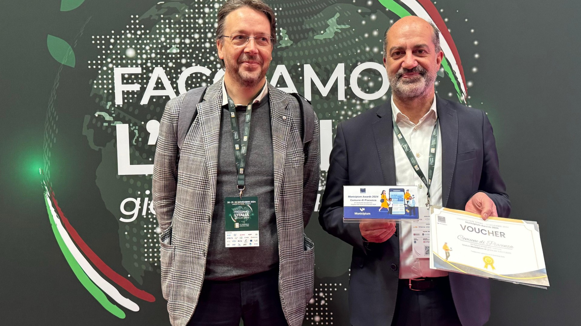 Digitalizzazione: al Comune di Piacenza il premio “Municipium Awards 2024”