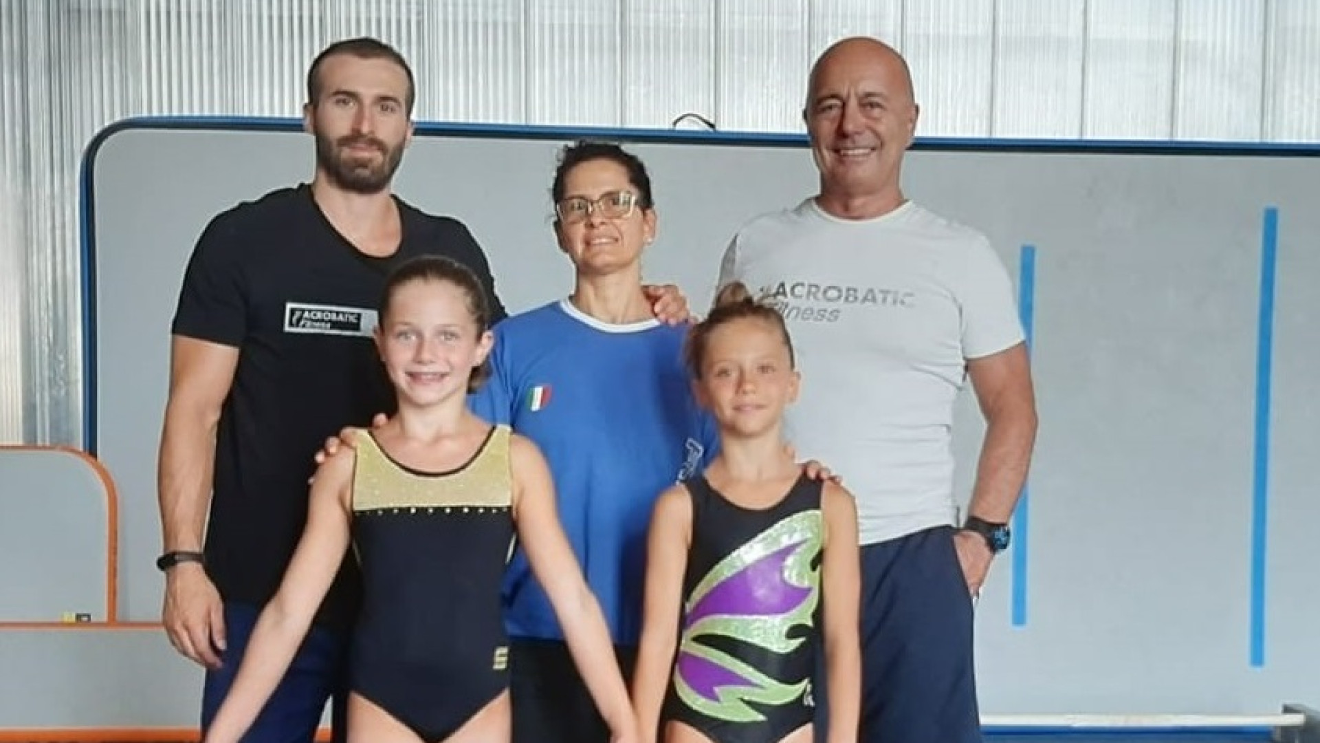 Due ginnaste dell'Acrobatic nel programma federale di selezione olimpica