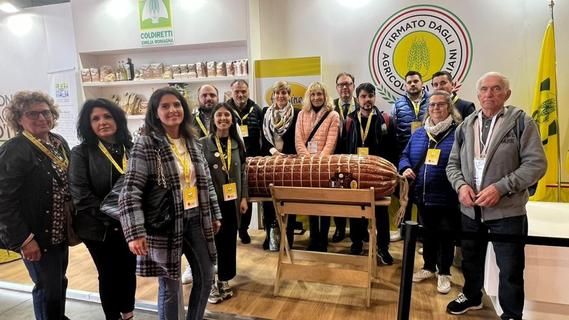 Cibus, a Parma delegazione piacentina di Coldiretti: "Sos cibo italiano"