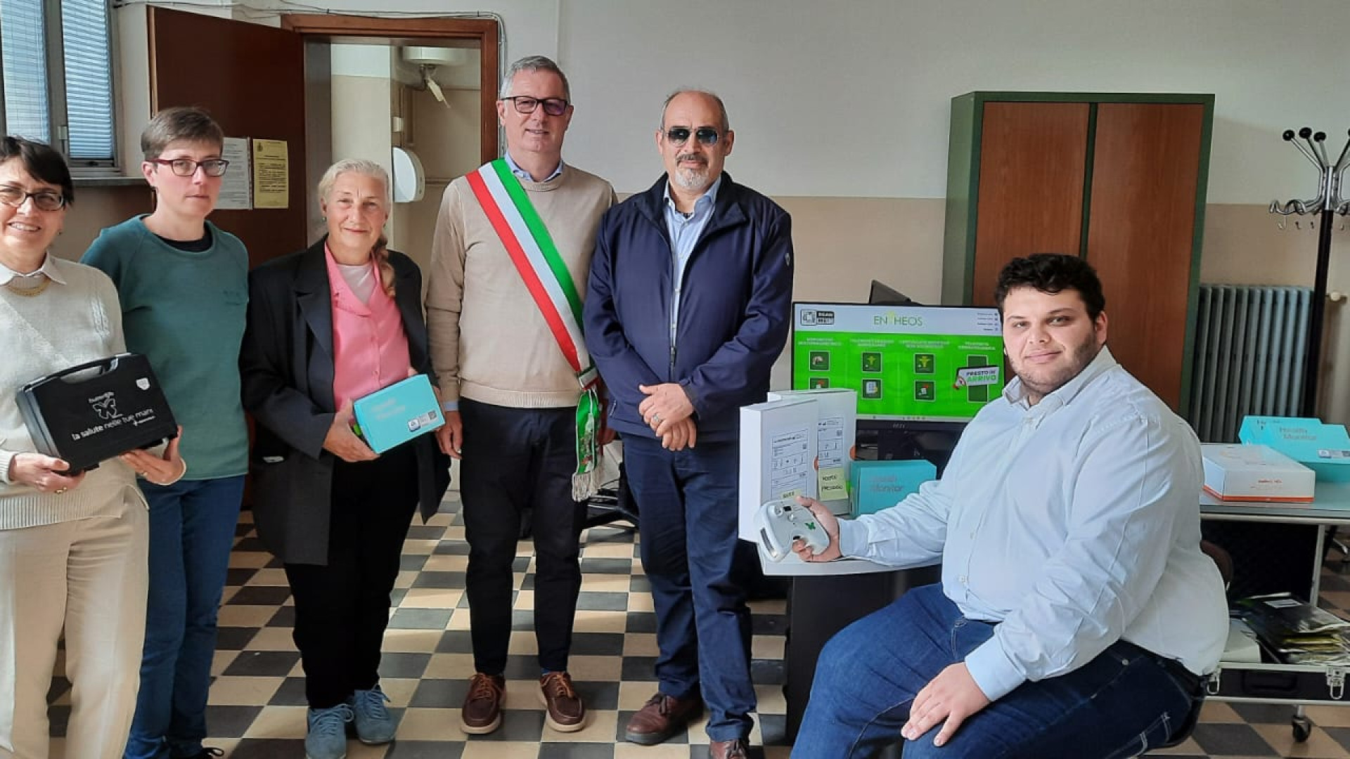 Alta Val Tidone, nel palazzo comunale di Nibbiano inaugurato un Punto salute