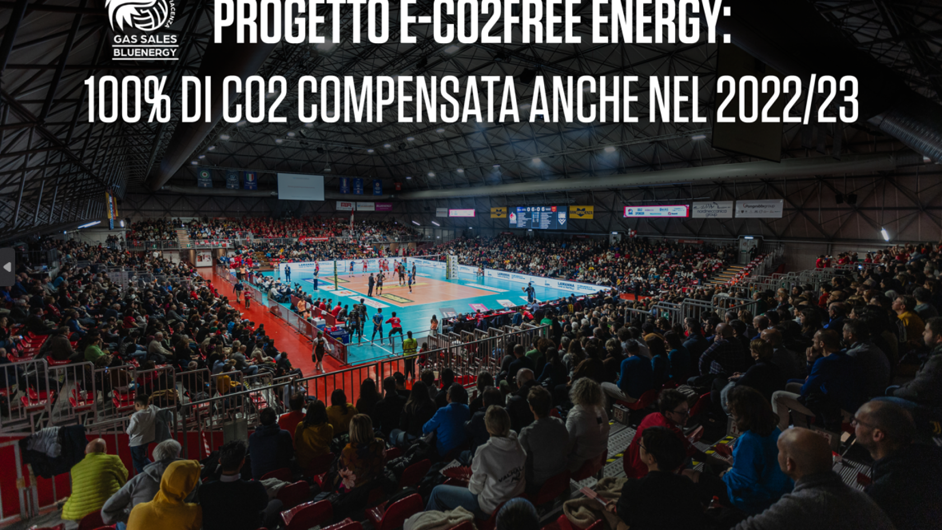 Volley, Gas Sales Bluenergy |e sostenibilità: "L'impegno dentro e fuori dal campo"