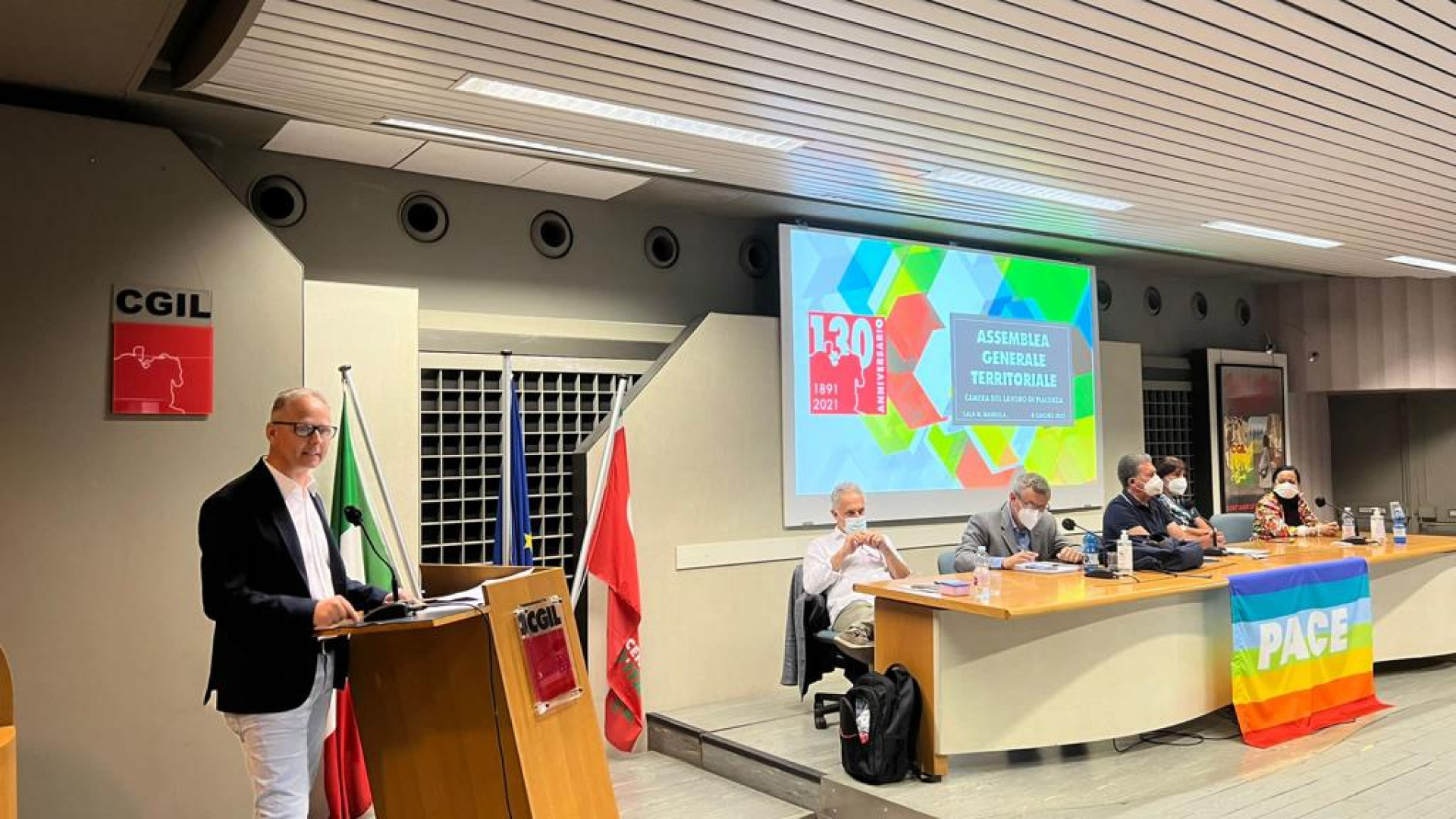 Cgil, Bussacchini è il nuovo segretario generale di Piacenza. Succede a Zilocchi