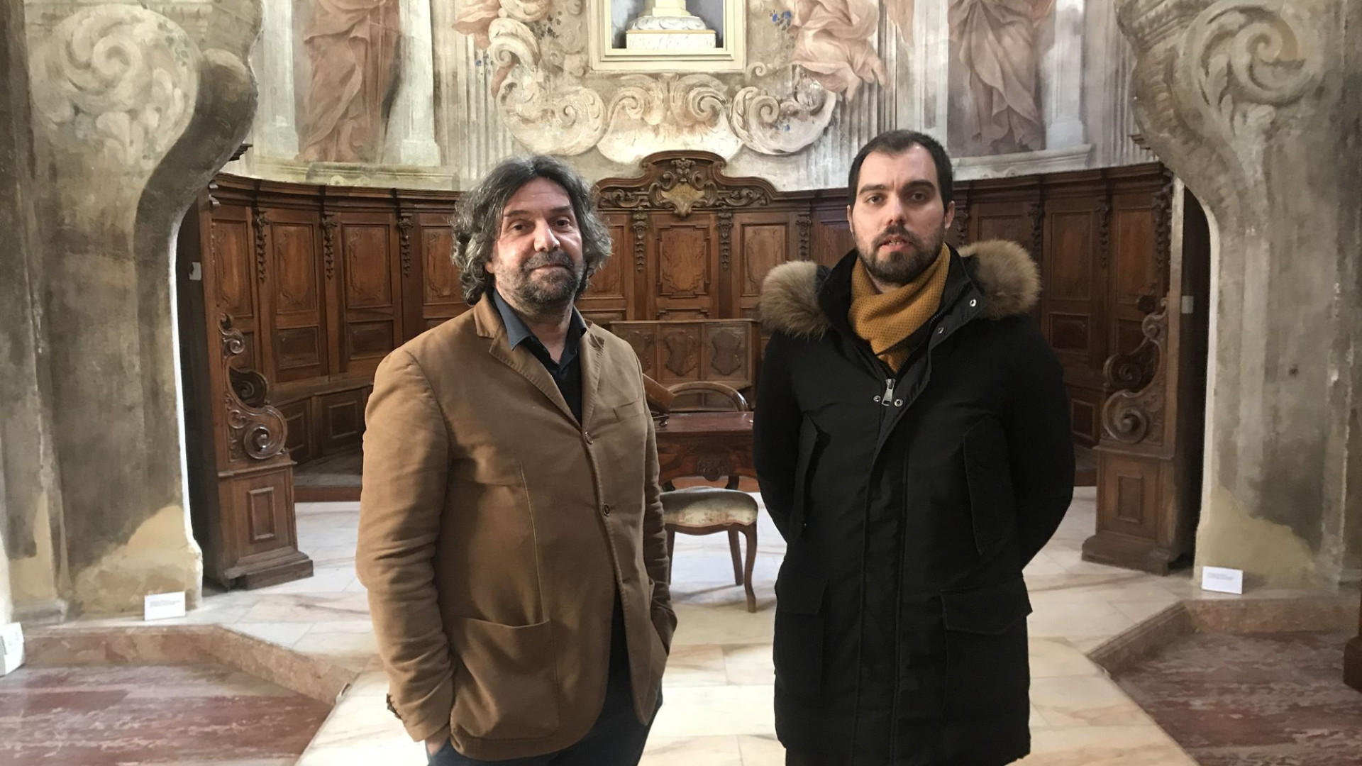 Libri di poesia tra affreschi e stucchi barocchi. Così rinascerà San Cristoforo