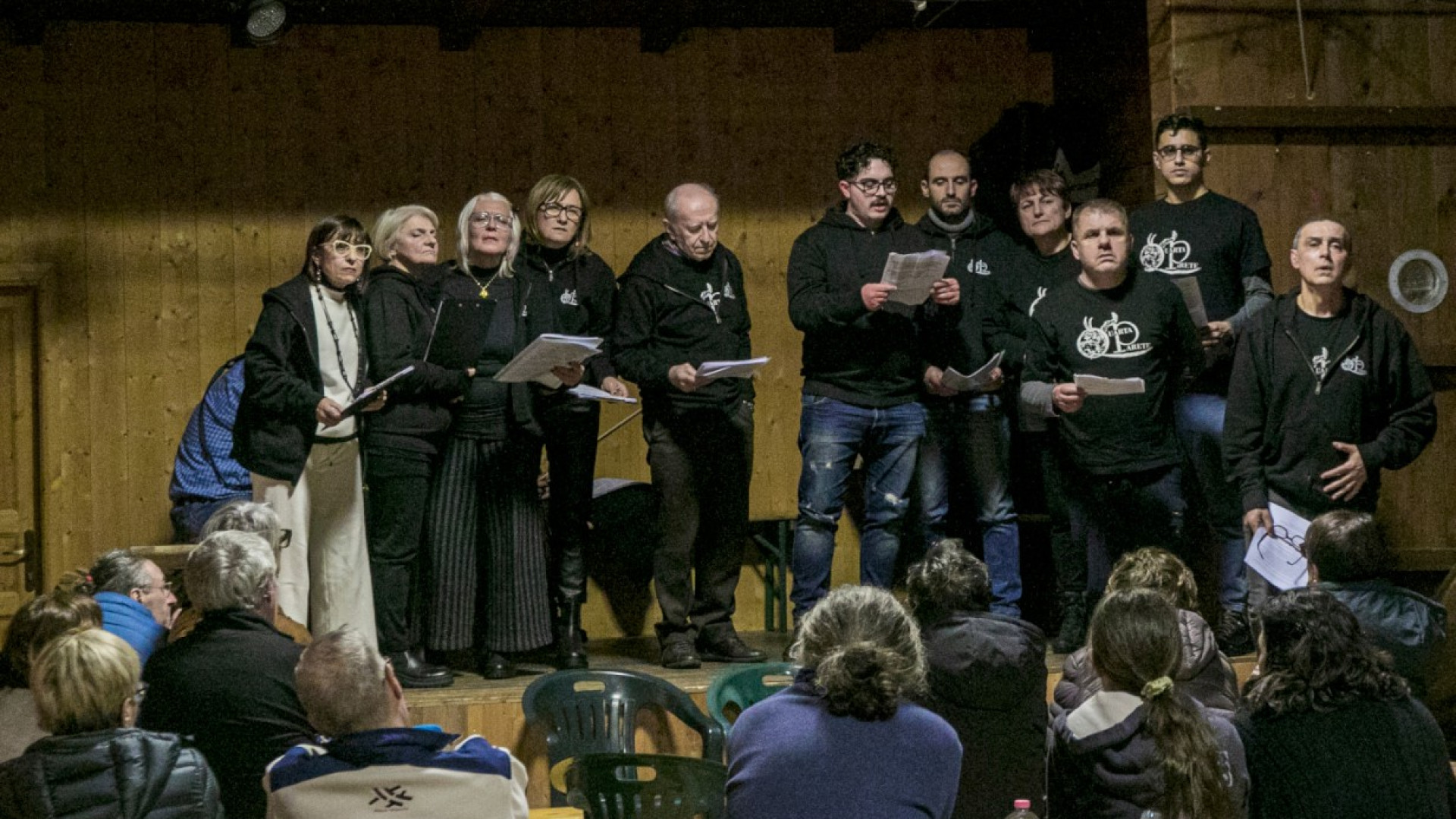 La neve non ferma il teatro di montagna, in tanti agli spettacoli di Ceci e Cerignale