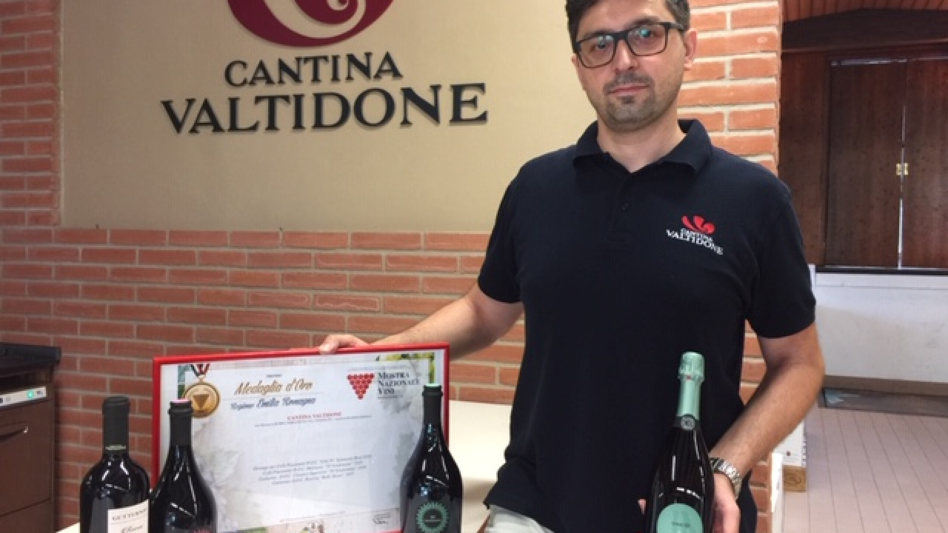 Cantina Valtidone, quattro vini ottengono la medaglia d'oro alla mostra nazionale