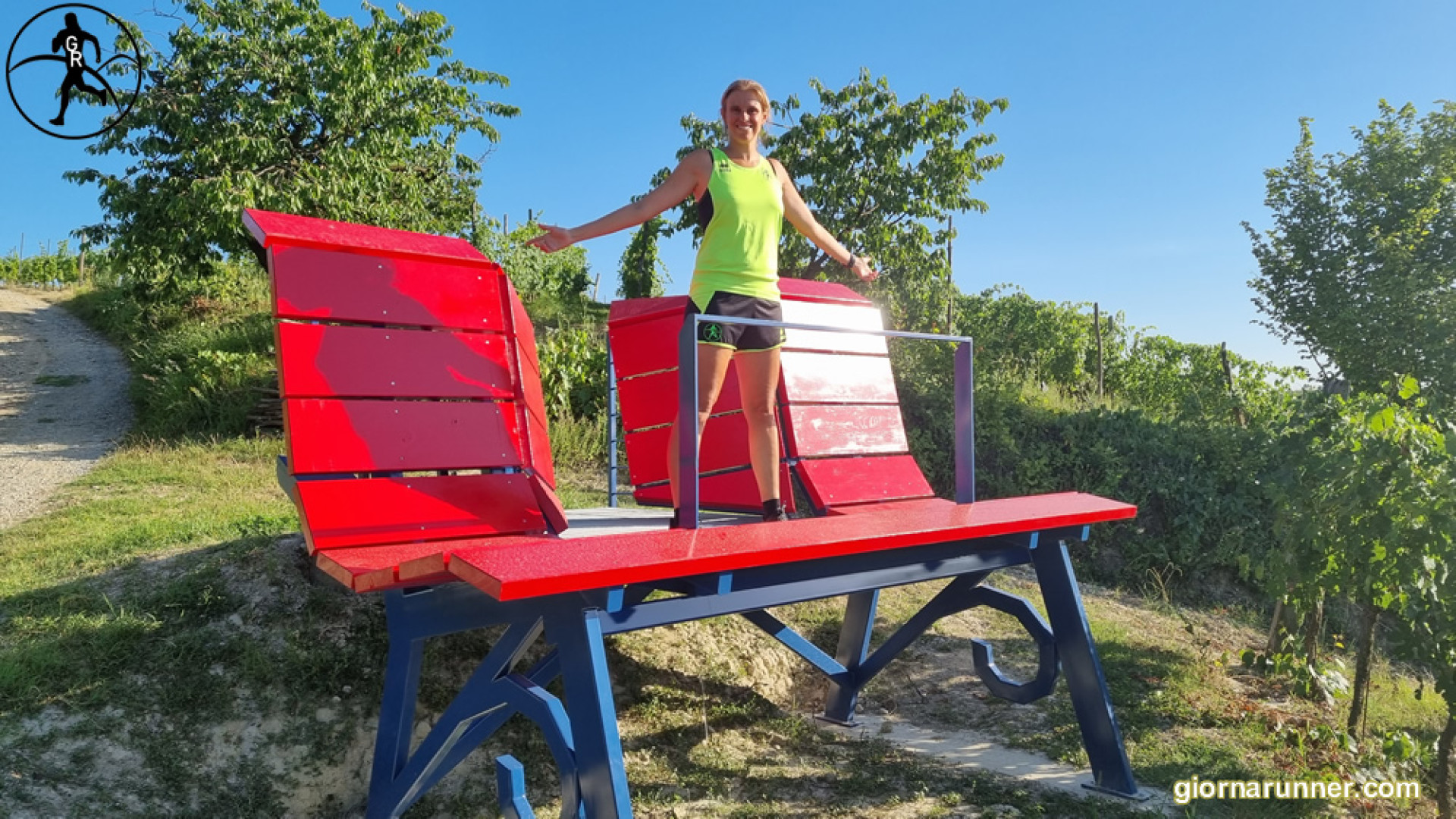 Una panchina XXL accessibile a tutti per poter ammirare la Pietra Perduca