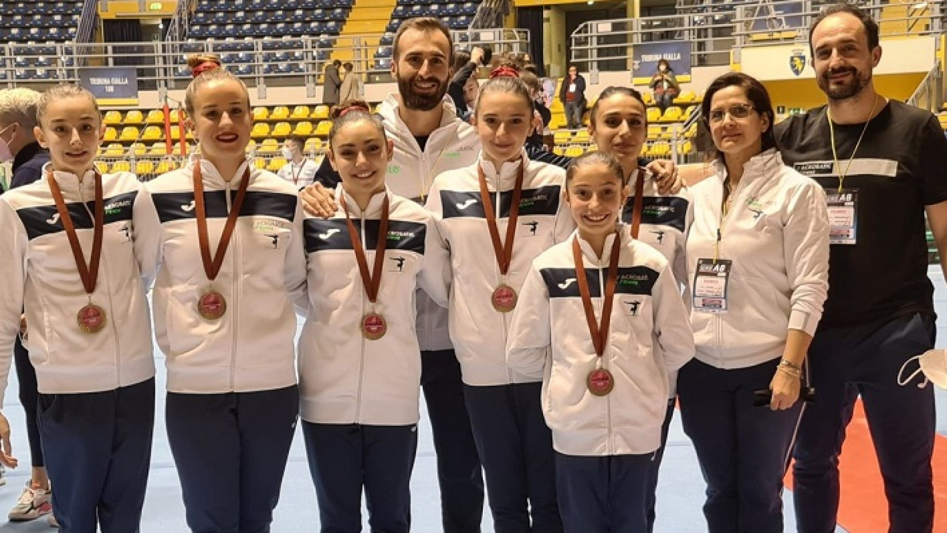 Terzo posto a Torino per le ragazze dell'Acrobatic: sono in corsa per la promozione