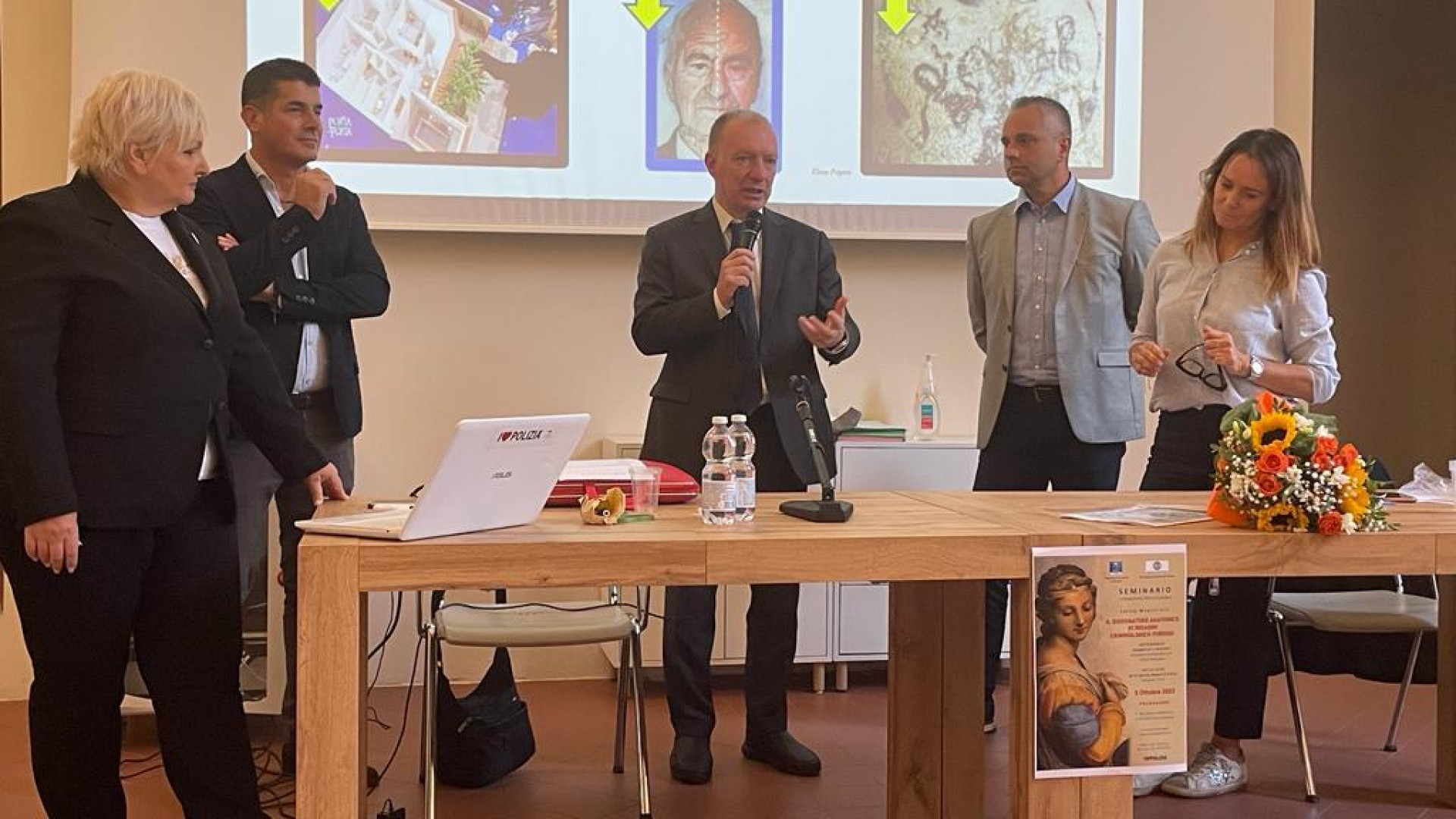 "Il disegnatore anatomico nelle indagini": tutto esaurito per il seminario del Sap