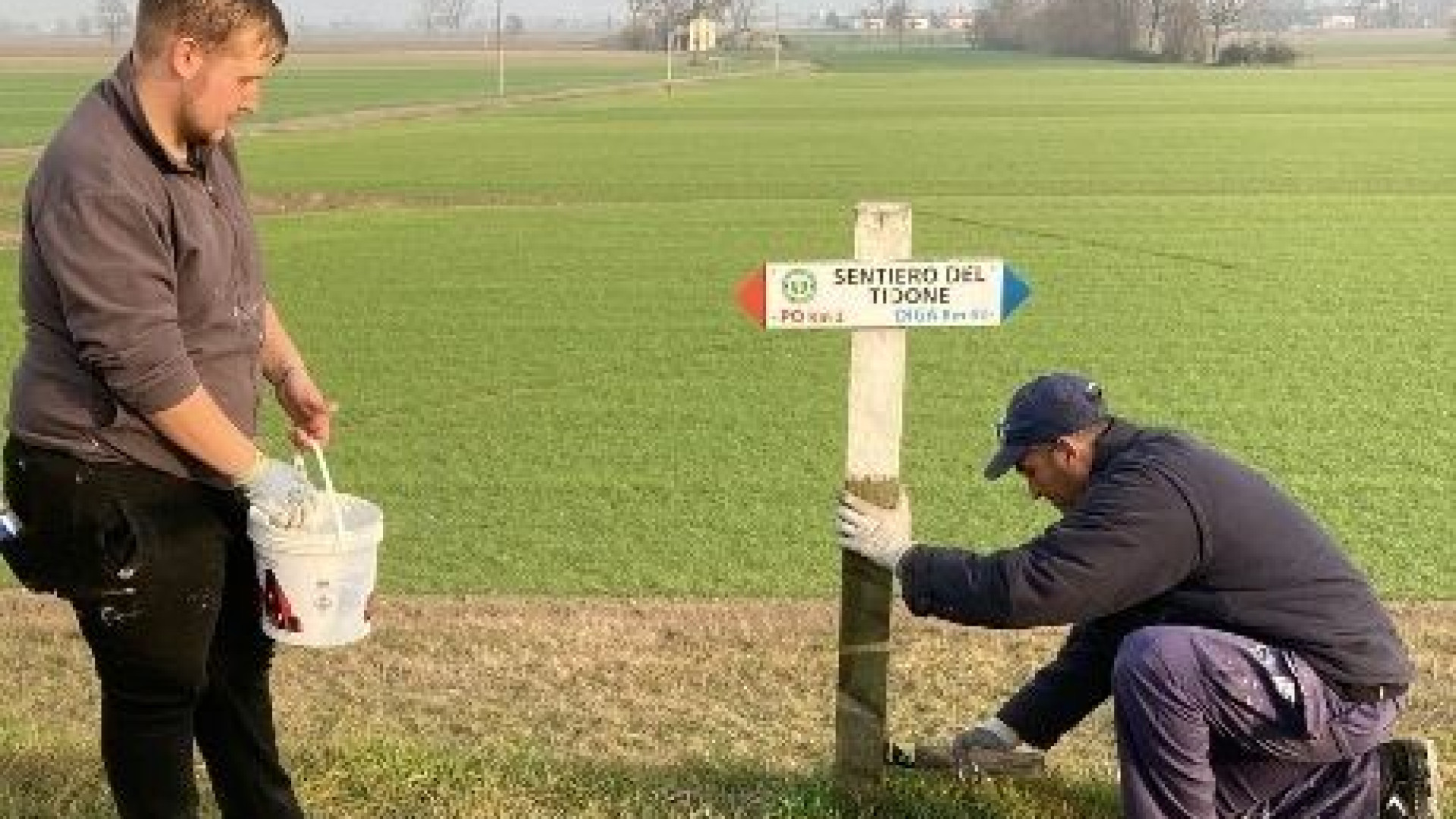 Pulizia del Sentiero del Tidone: iniziato il tour de force dei volontari