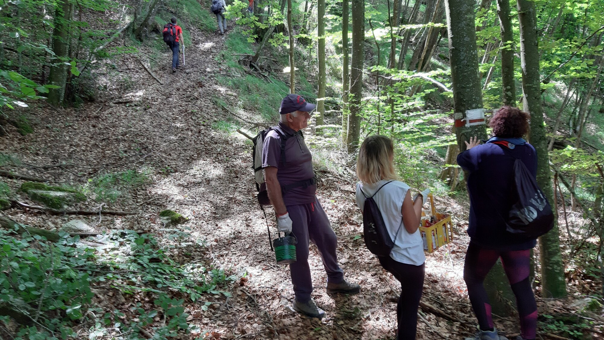 Monte Osero e Giro del Postino: sentieri puliti grazie a Cai e Scout