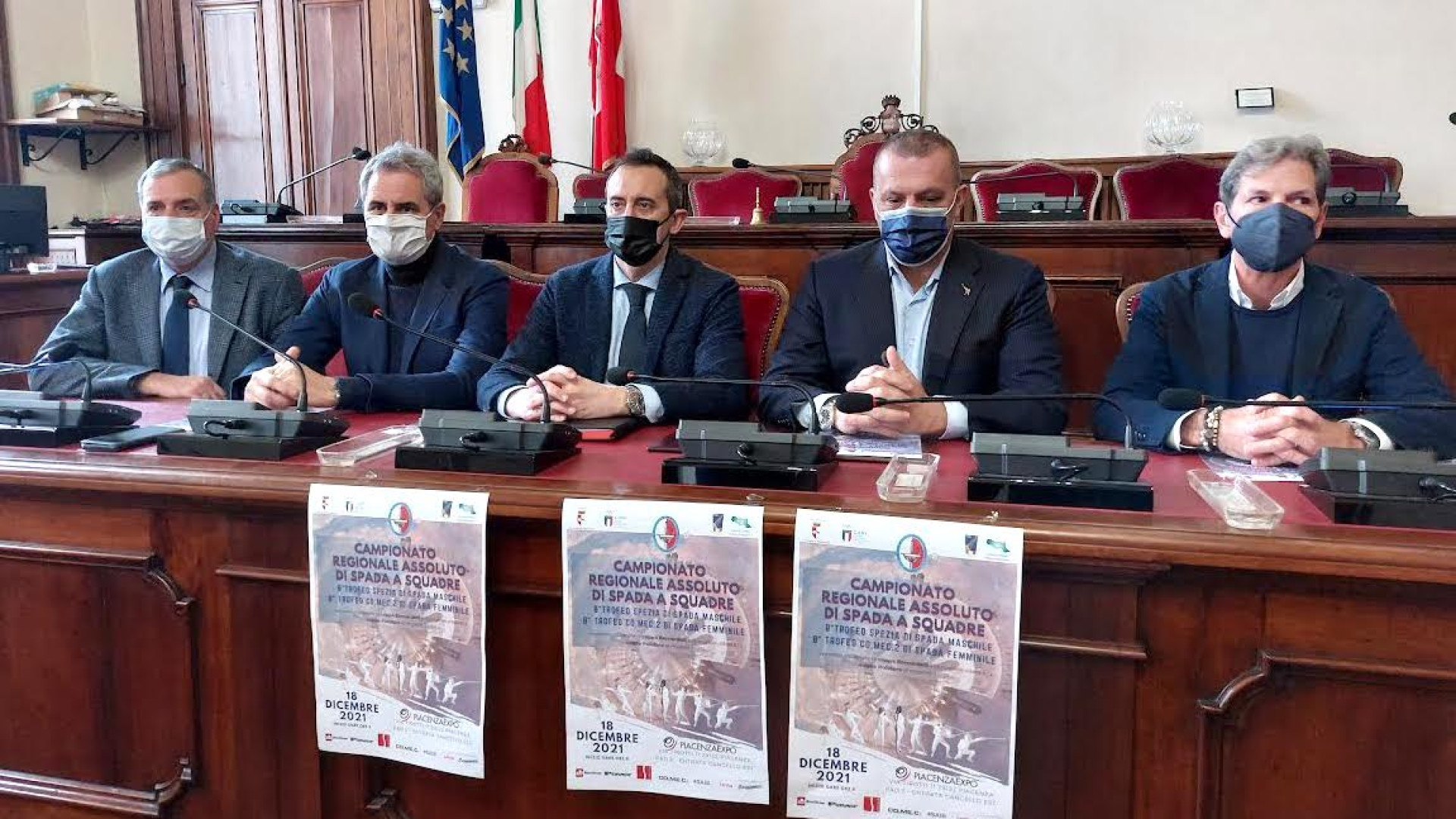 Sabato a Piacenza Expo i campionati regionali di spada a squadre: attesi 200 atleti