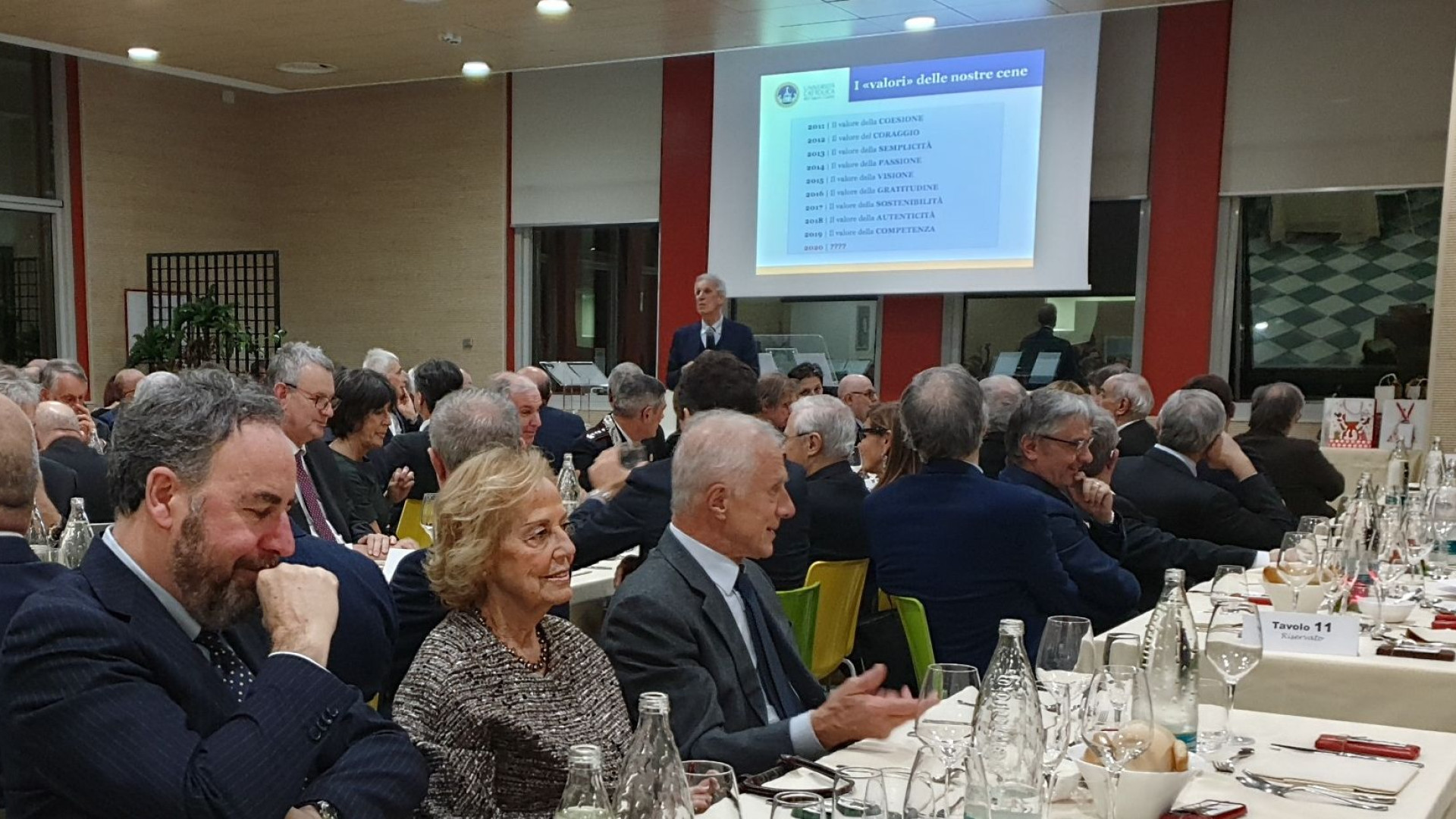 Cena di Natale alla Cattolica, Elefanti: "Ateneo in ottima salute"