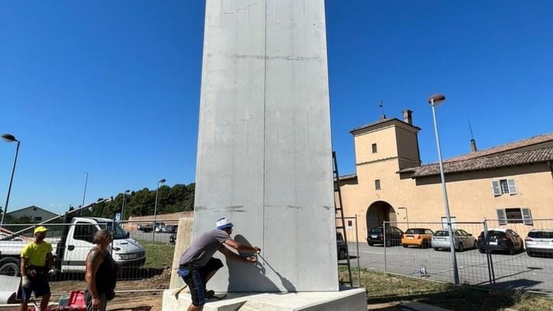 "Dal buio alla luce": al via il cantiere per l'installazione dell'opera di Scepi